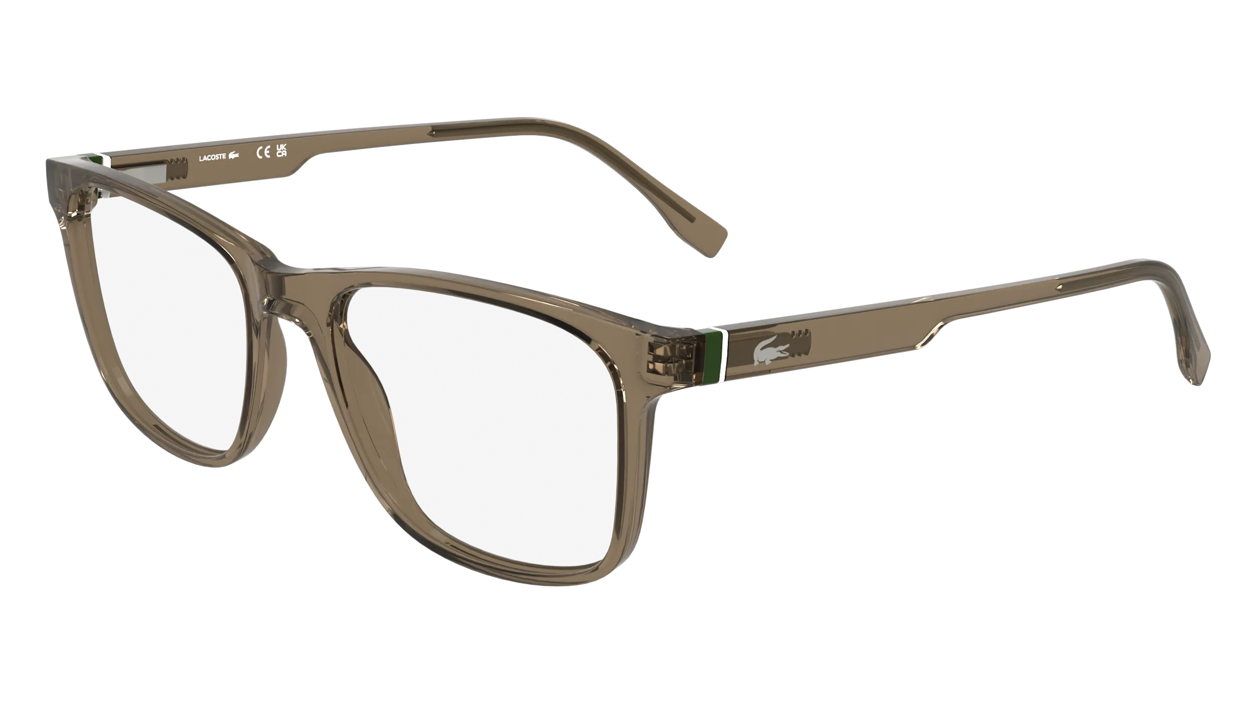 Lacoste L2974 210 Montature da vista Bio-iniettato Marrone Squadrata Normale - immagine 1