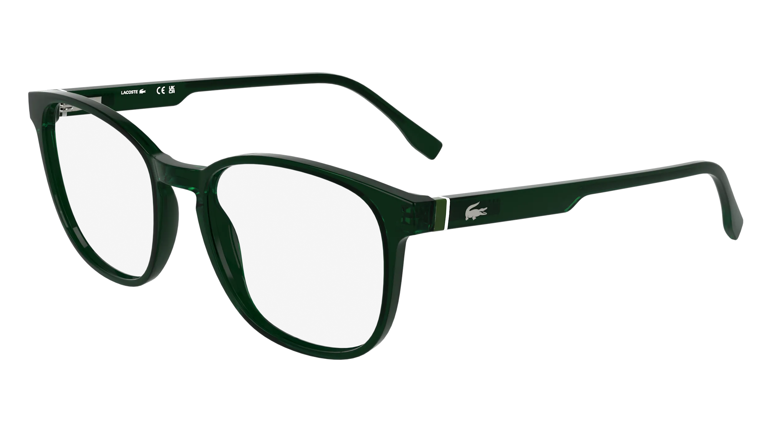 Lacoste L2975 301 Montature da vista Bio-iniettato Verde Squadrata Normale - immagine 1