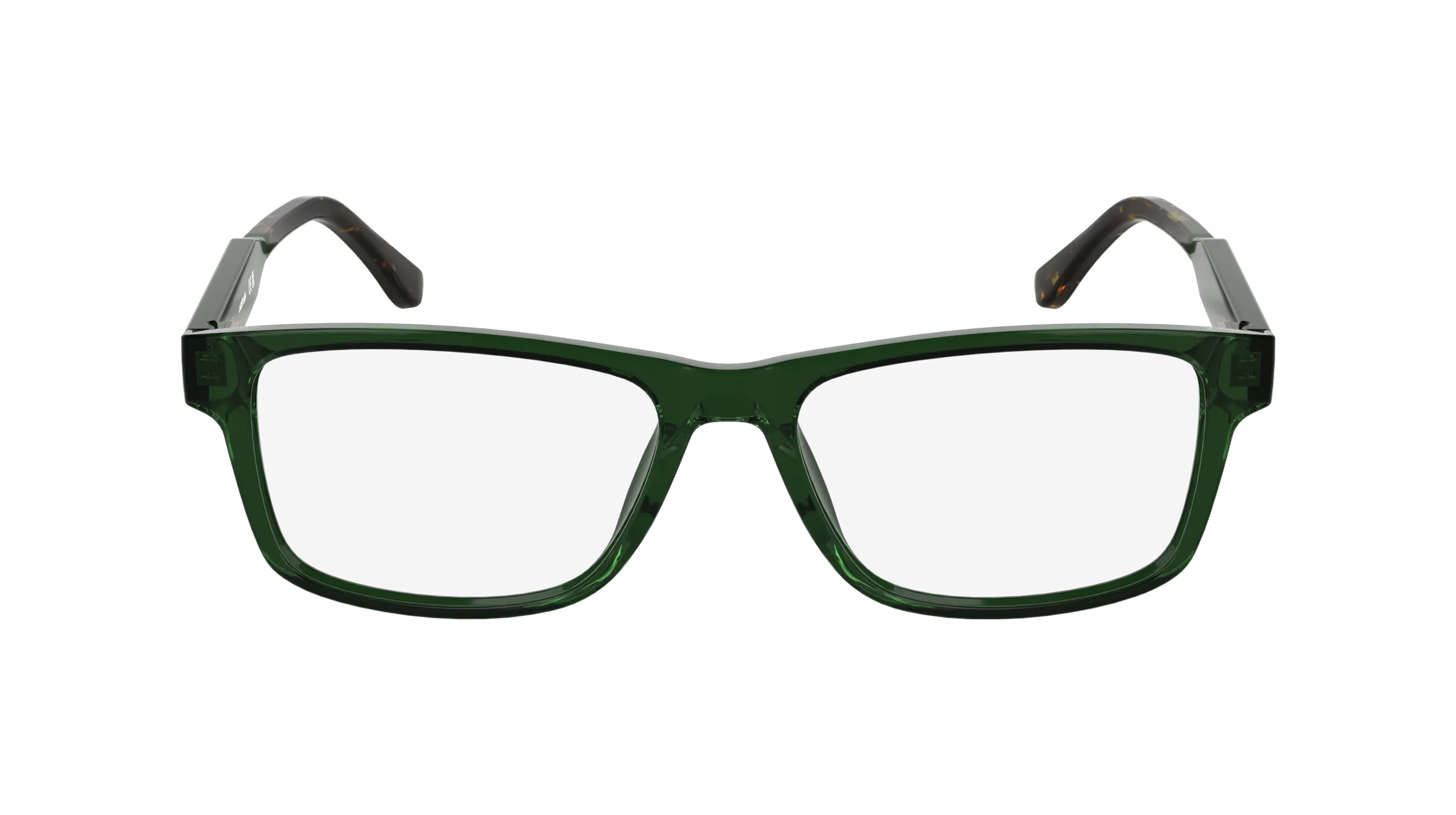 Lacoste L2977 301 Montature da vista Bio-iniettato Verde Squadrata Normale - immagine 2