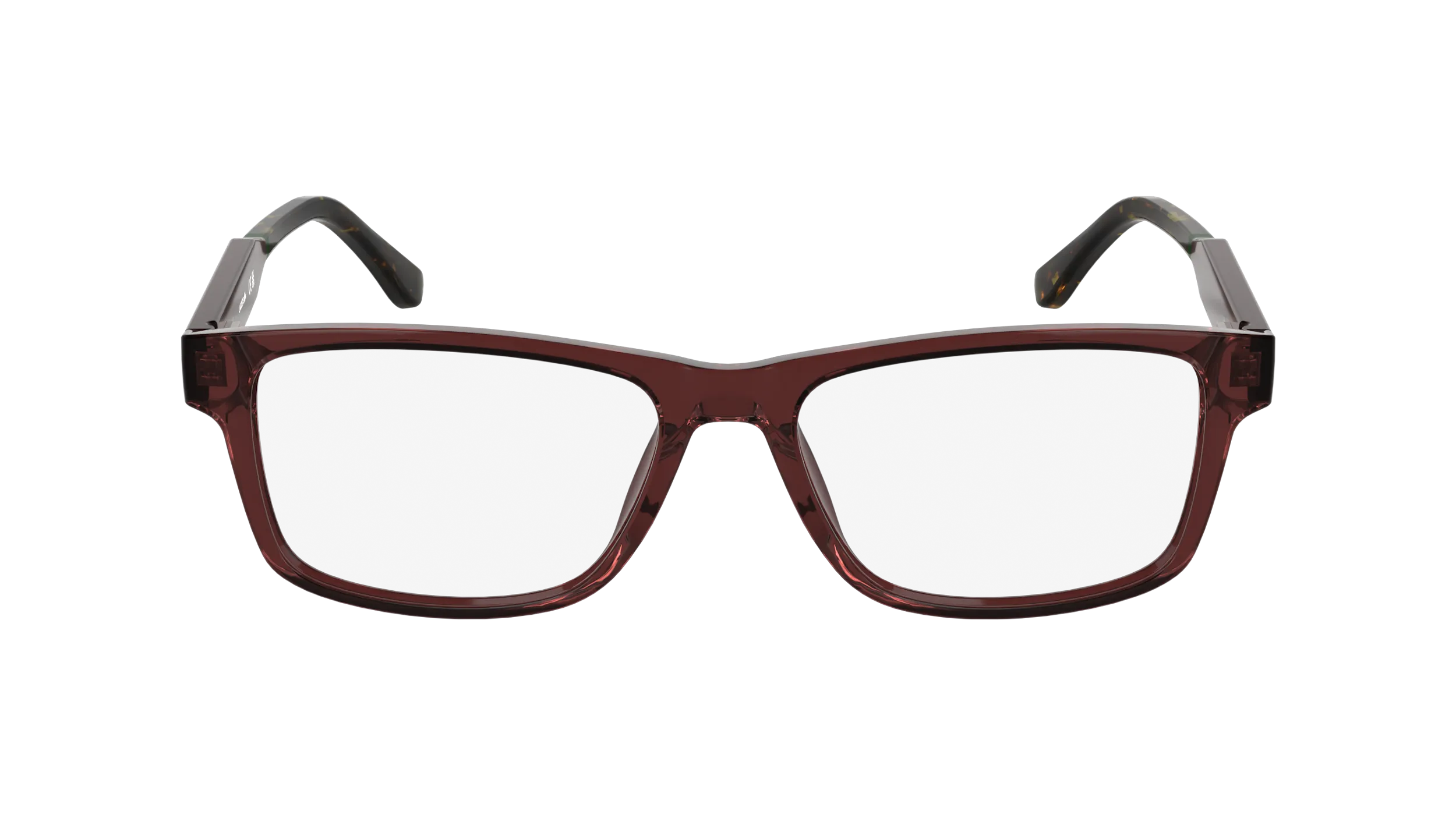 Lacoste L2977 601 Montature da vista Bio-iniettato Bordeaux Squadrata Normale - immagine 2