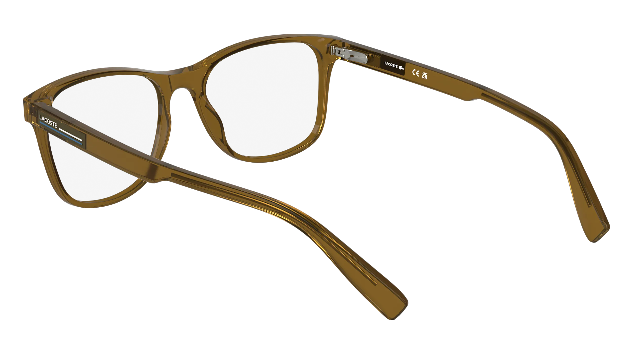 Lacoste L2979 210 Montature da vista Bio-iniettato Marrone Squadrata Normale - immagine 4