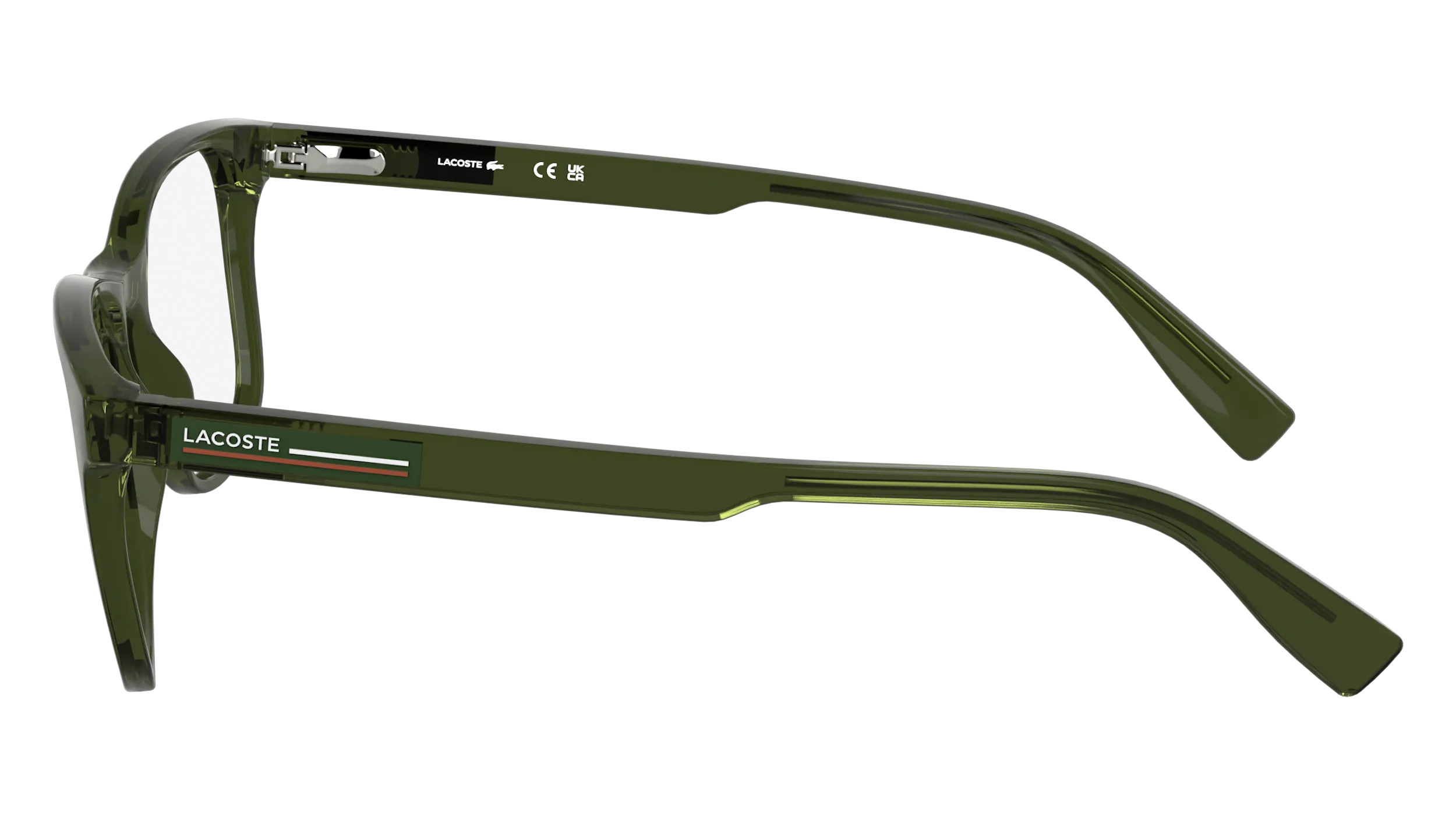 Lacoste L2979 275 Montature da vista Bio-iniettato Verde Squadrata Normale - immagine 3