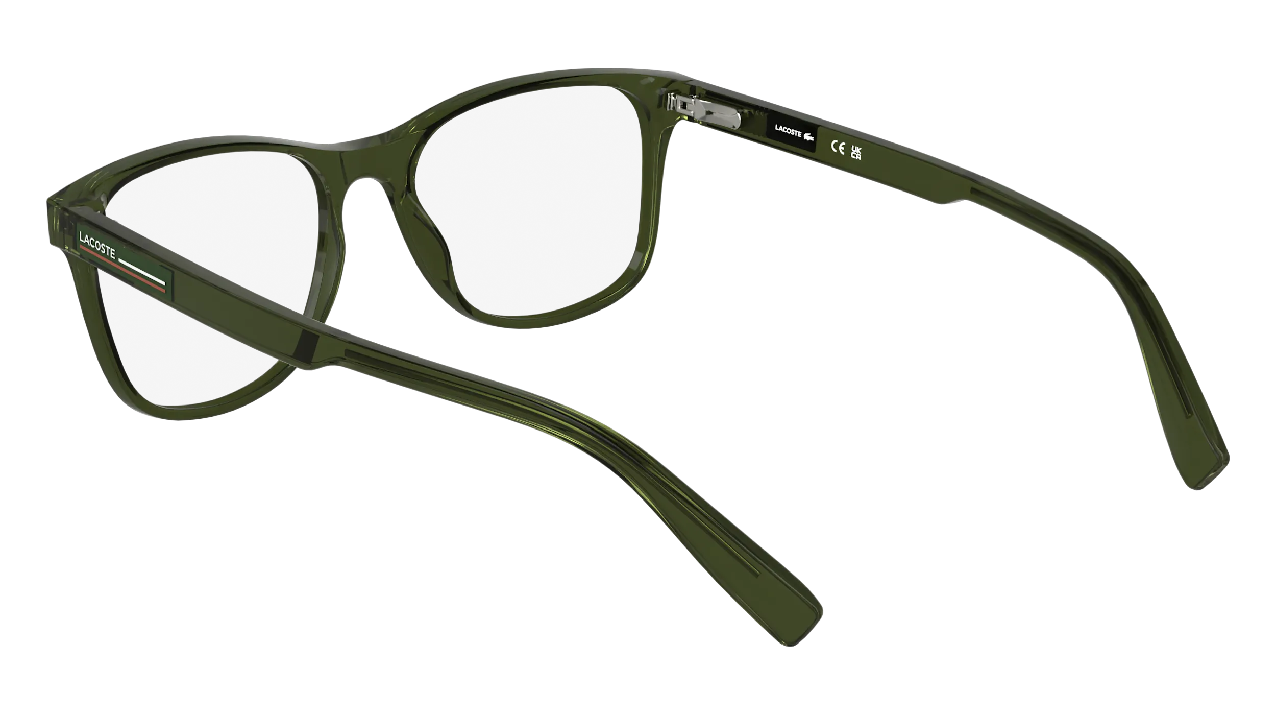 Lacoste L2979 275 Montature da vista Bio-iniettato Verde Squadrata Normale - immagine 4