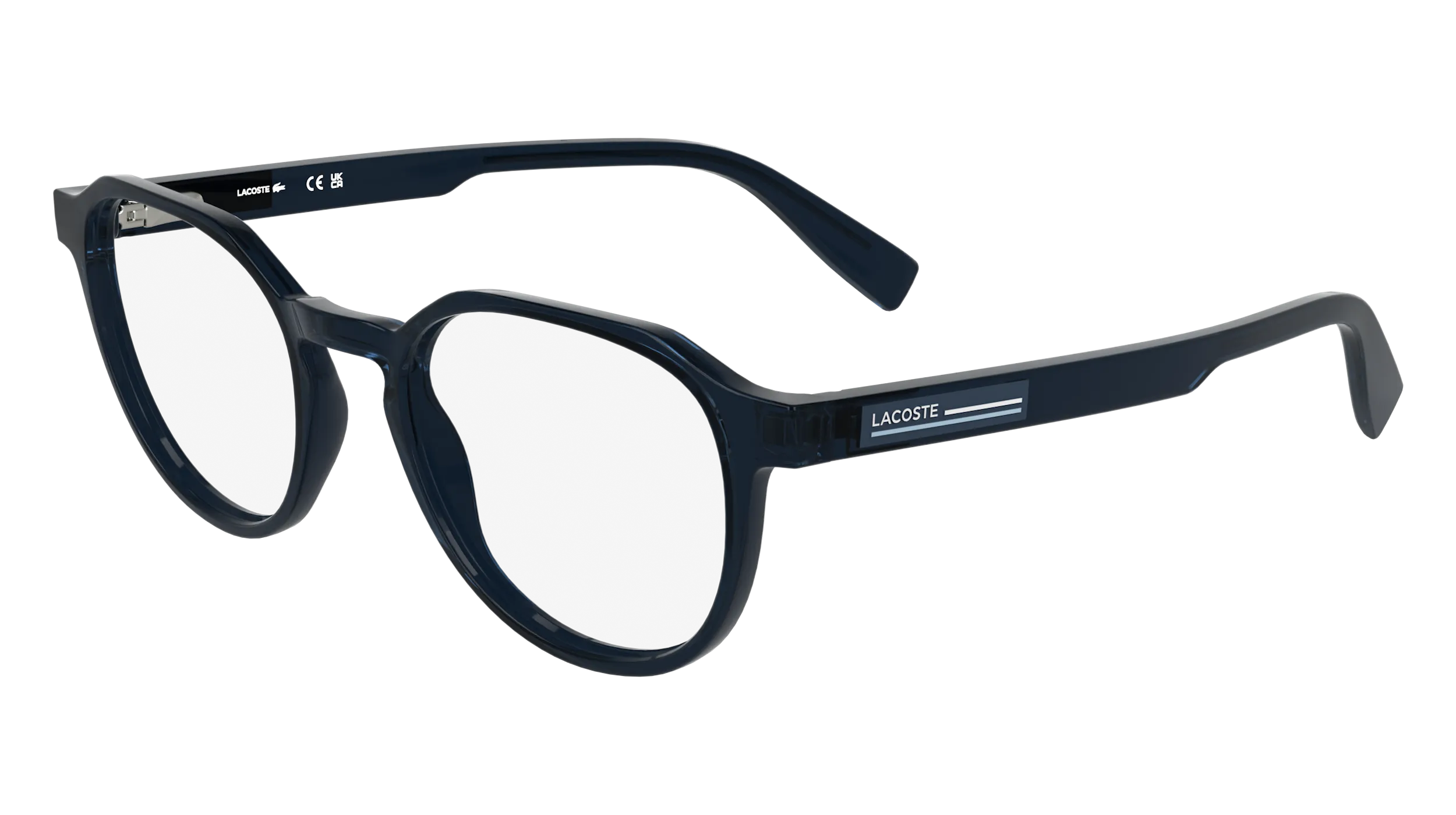 Lacoste L2980 410 Montature da vista Bio-iniettato Blu Squadrata Normale - immagine 1