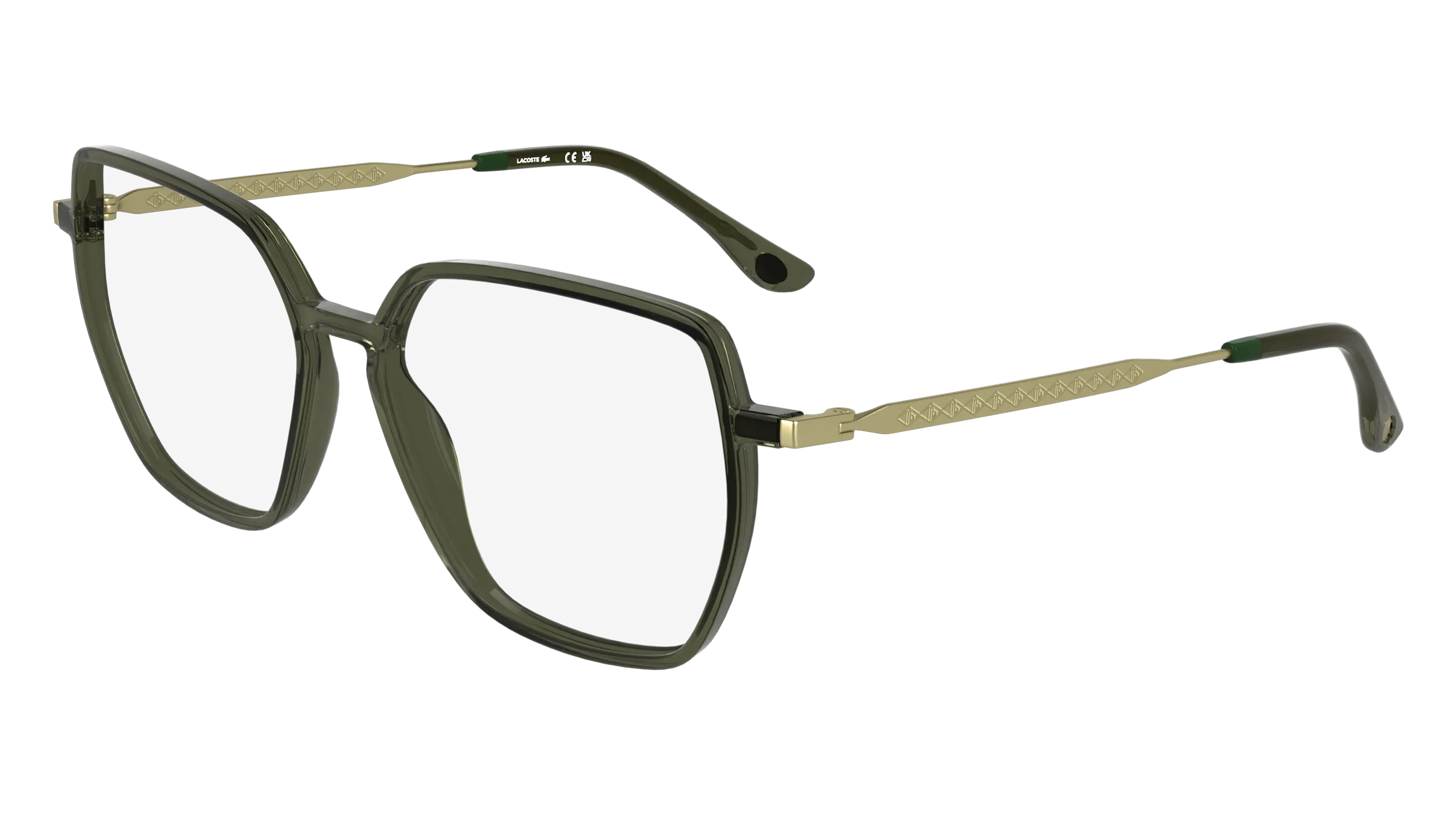 Lacoste L2981 275 Montature da vista Bio-iniettato Verde Squadrata Normale - immagine 1