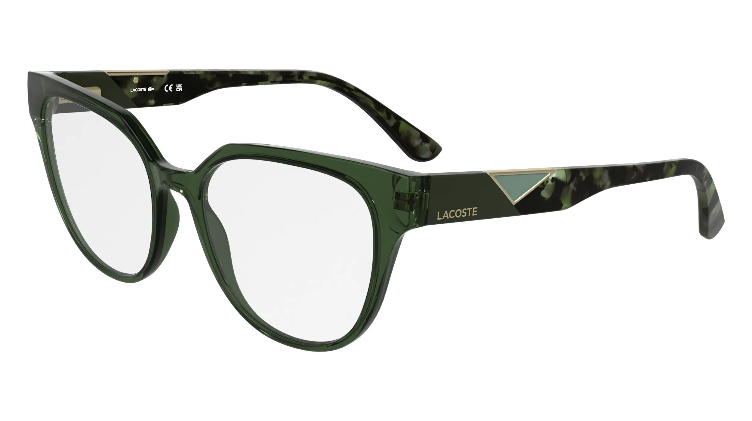 Lacoste L2982 301 Montature da vista Bio-iniettato Verde Squadrata Normale - immagine 1