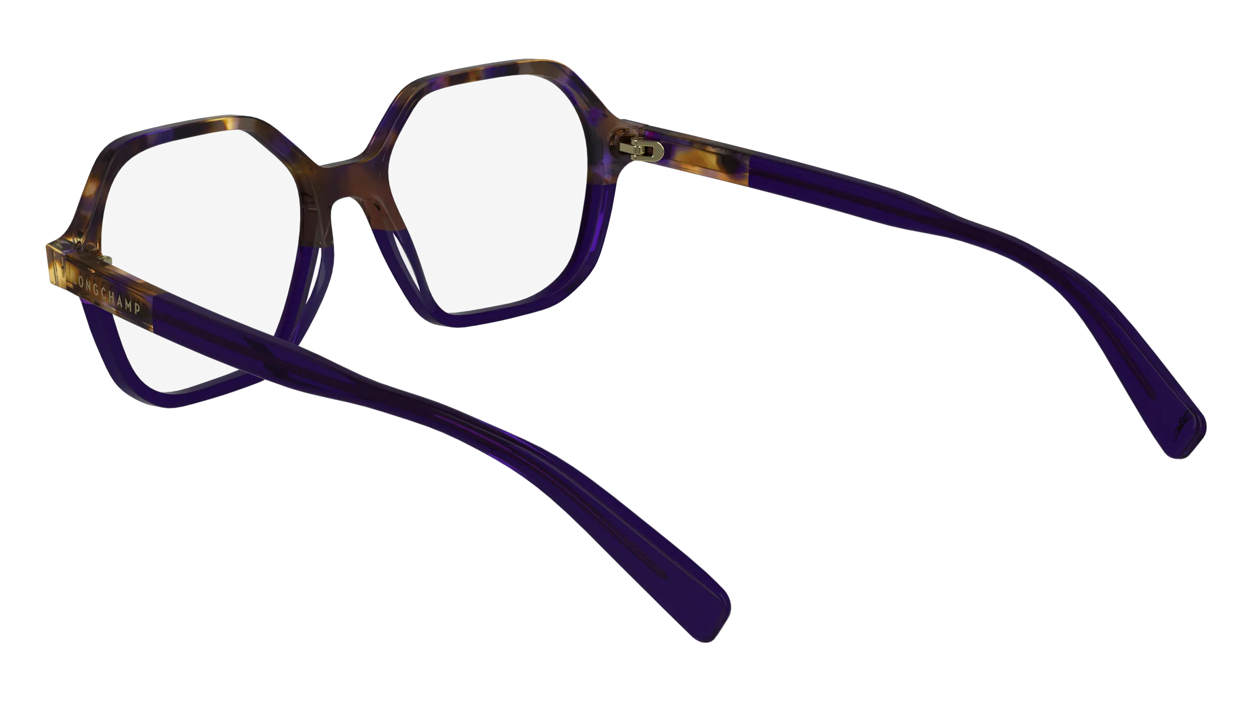 LONGCHAMP LO2740 505 Montature da vista Acetato Viola Squadrata Normale - immagine 4