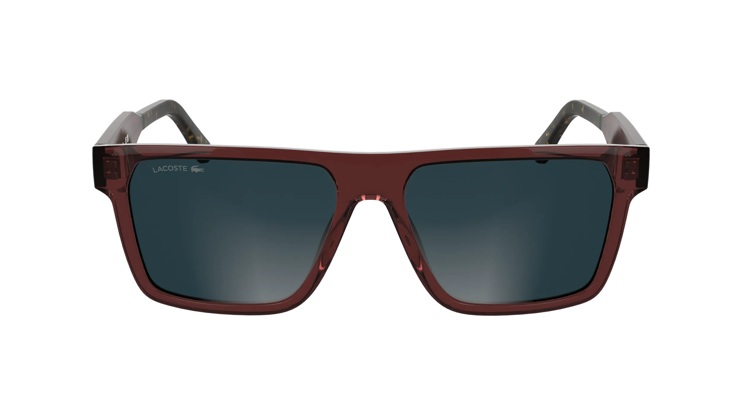 Lacoste L6059S 601 Occhiali da sole Bio-iniettato Bordeaux Squadrata Normale - immagine 2