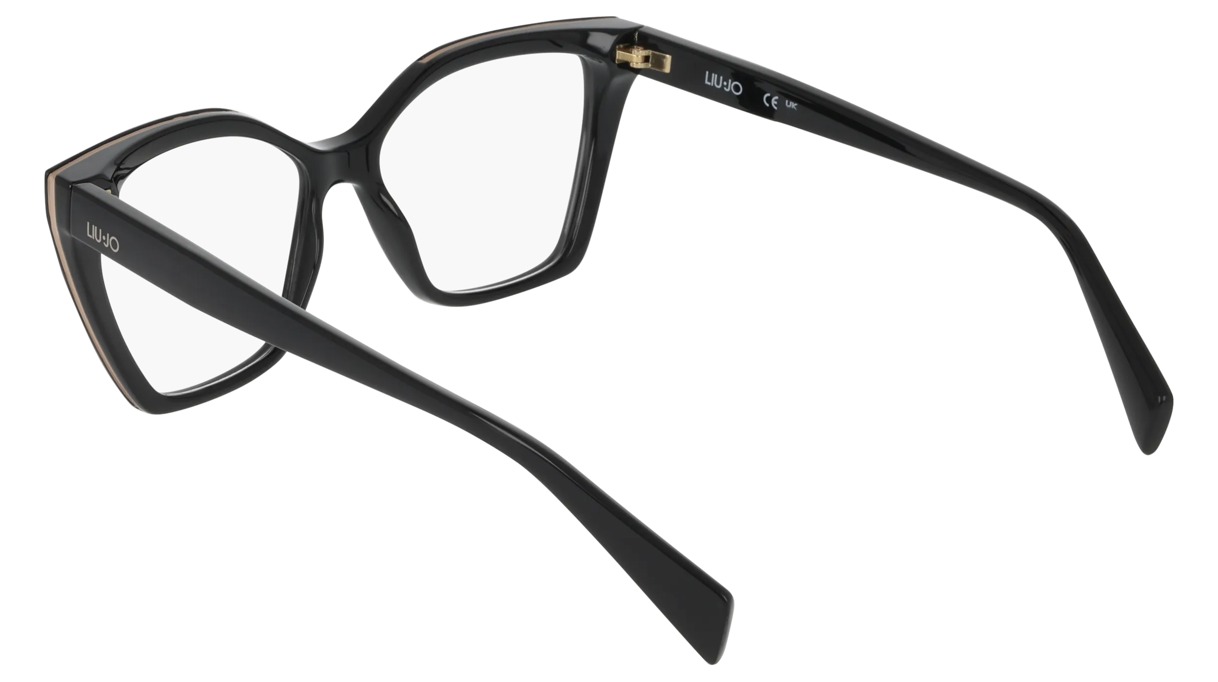 Liu Jo LJ2822 001 Montature da vista Bio-iniettato Nero Cat Eye Normale - immagine 4