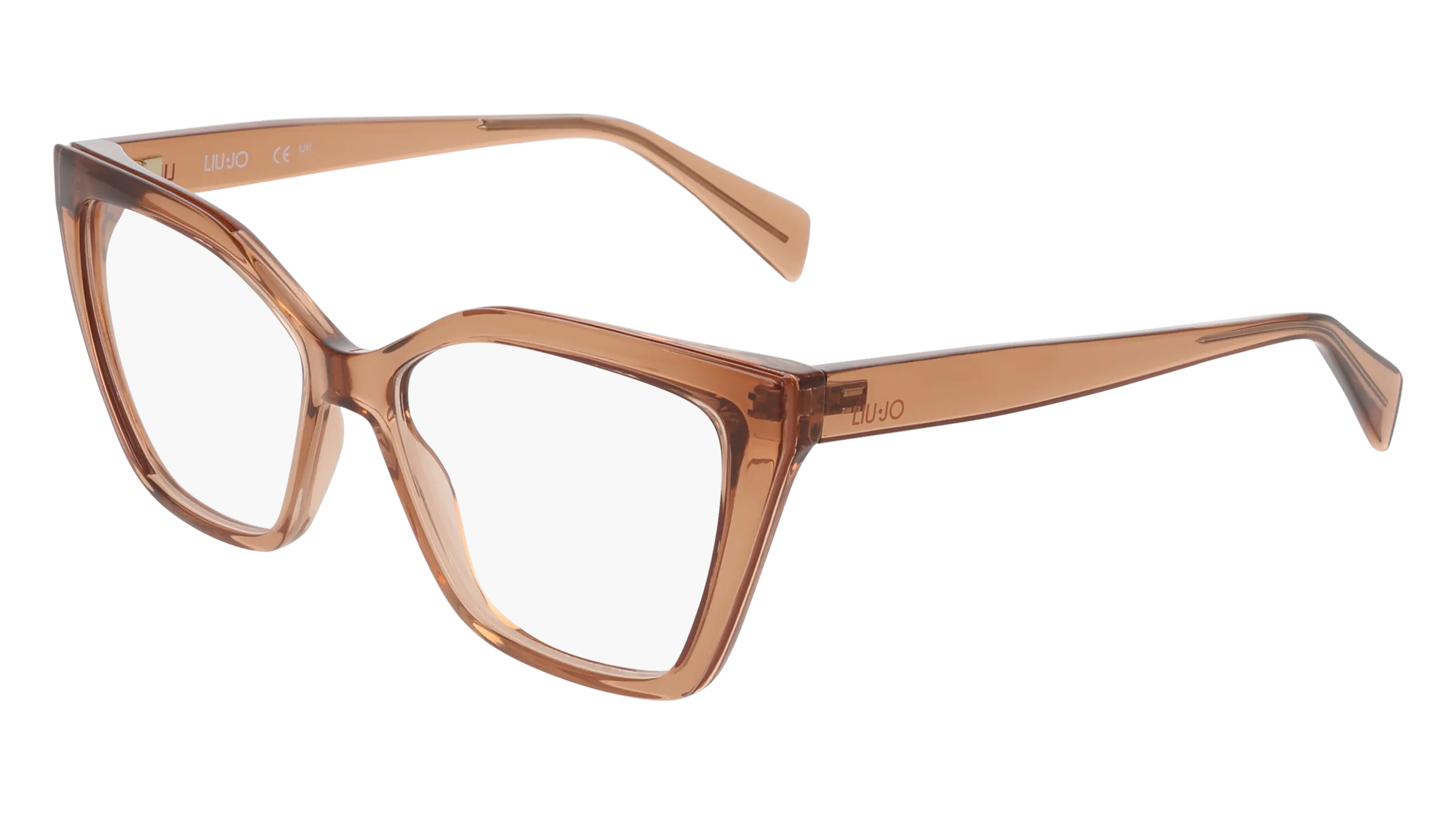 Liu Jo LJ2822 210 Montature da vista Bio-iniettato Marrone Cat Eye Normale - immagine 1