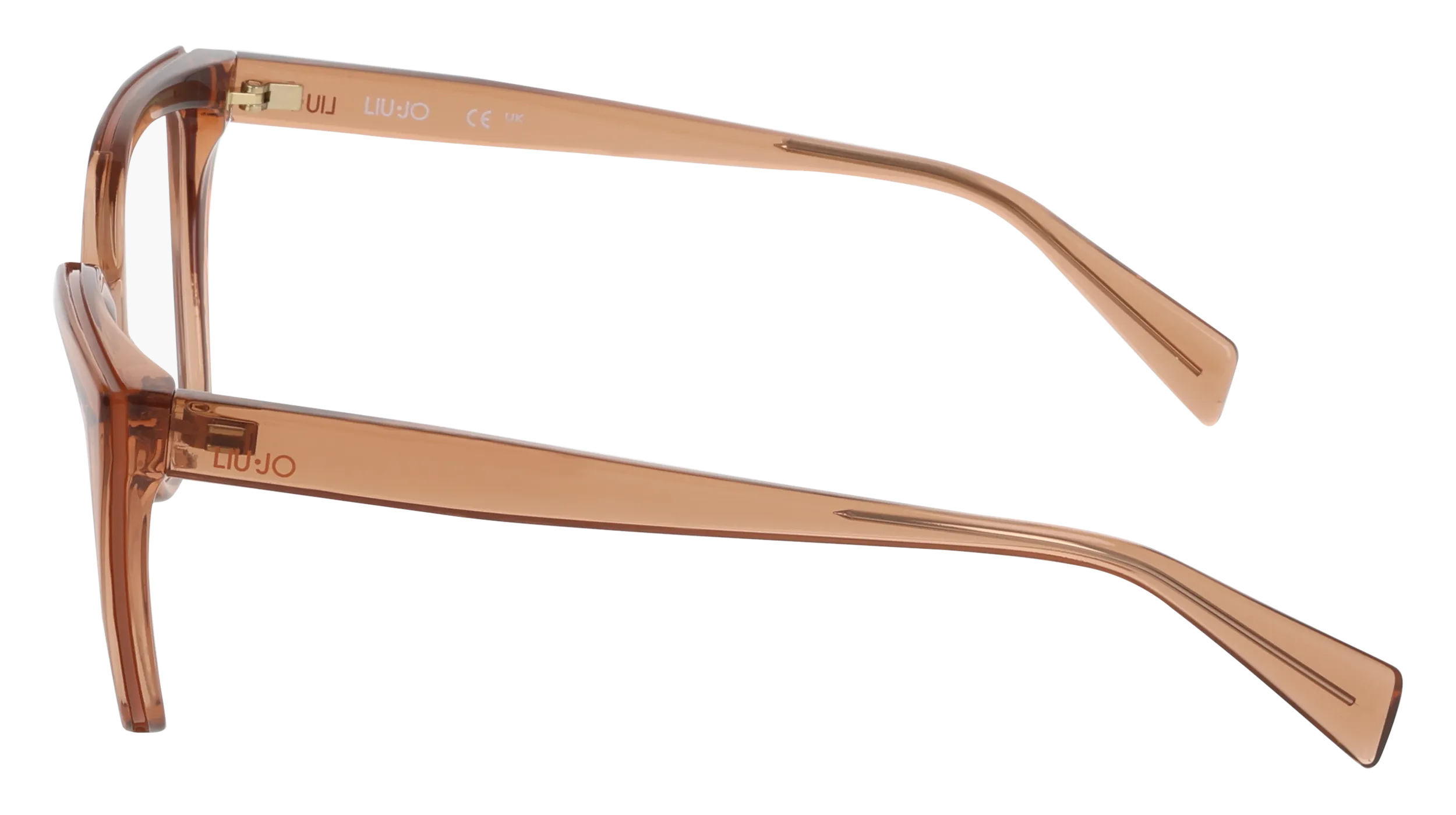 Liu Jo LJ2822 210 Montature da vista Bio-iniettato Marrone Cat Eye Normale - immagine 3