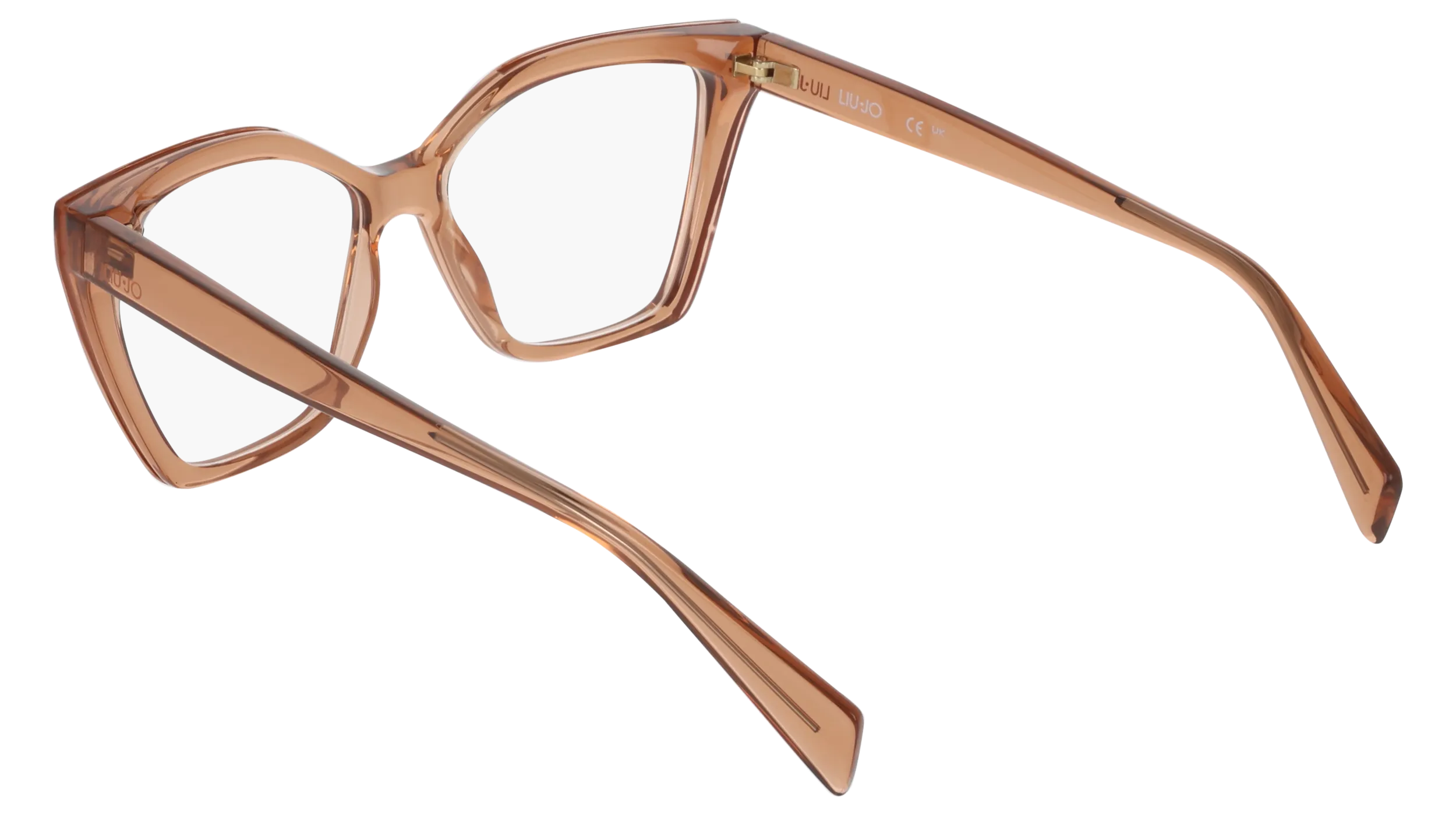 Liu Jo LJ2822 210 Montature da vista Bio-iniettato Marrone Cat Eye Normale - immagine 4