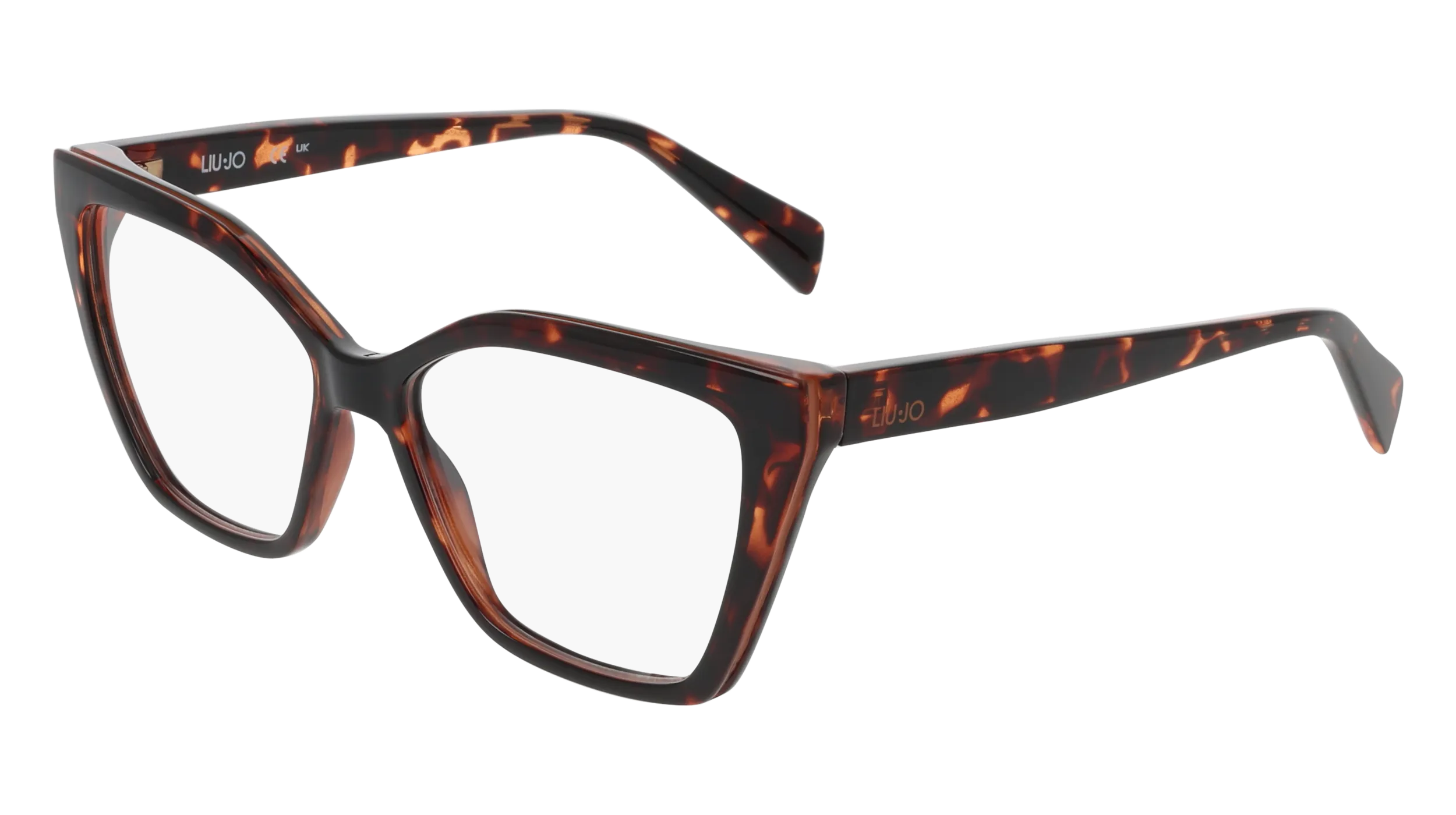 Liu Jo LJ2822 242 Montature da vista Bio-iniettato Havana Cat Eye Normale - immagine 1