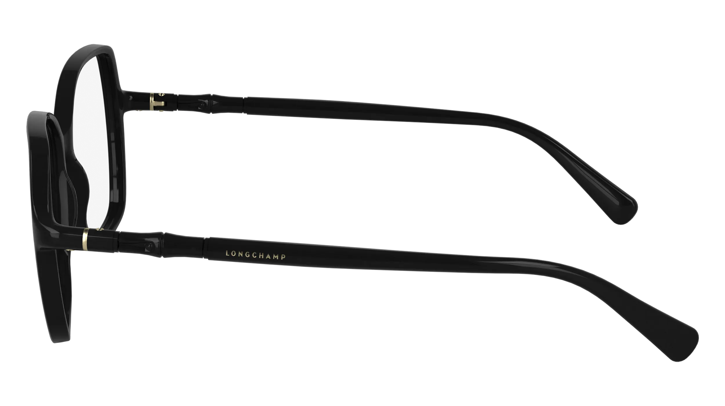 LONGCHAMP LO2769 001 Montature da vista Bio-iniettato Nero Rotonda Normale - immagine 3