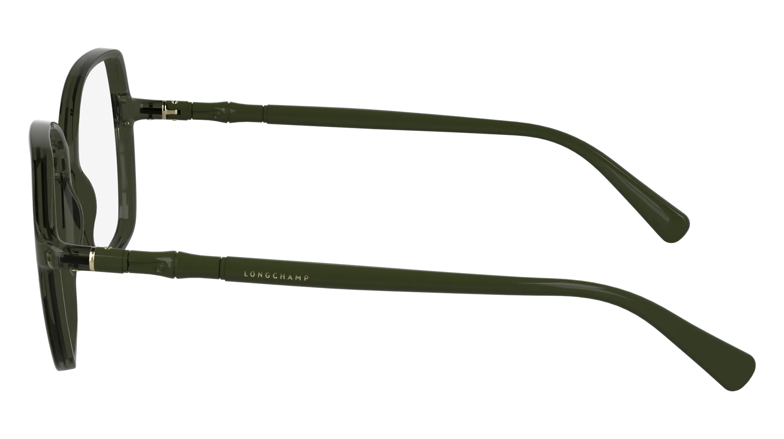 LONGCHAMP LO2769 300 Montature da vista Bio-iniettato Verde Rotonda Normale - immagine 3