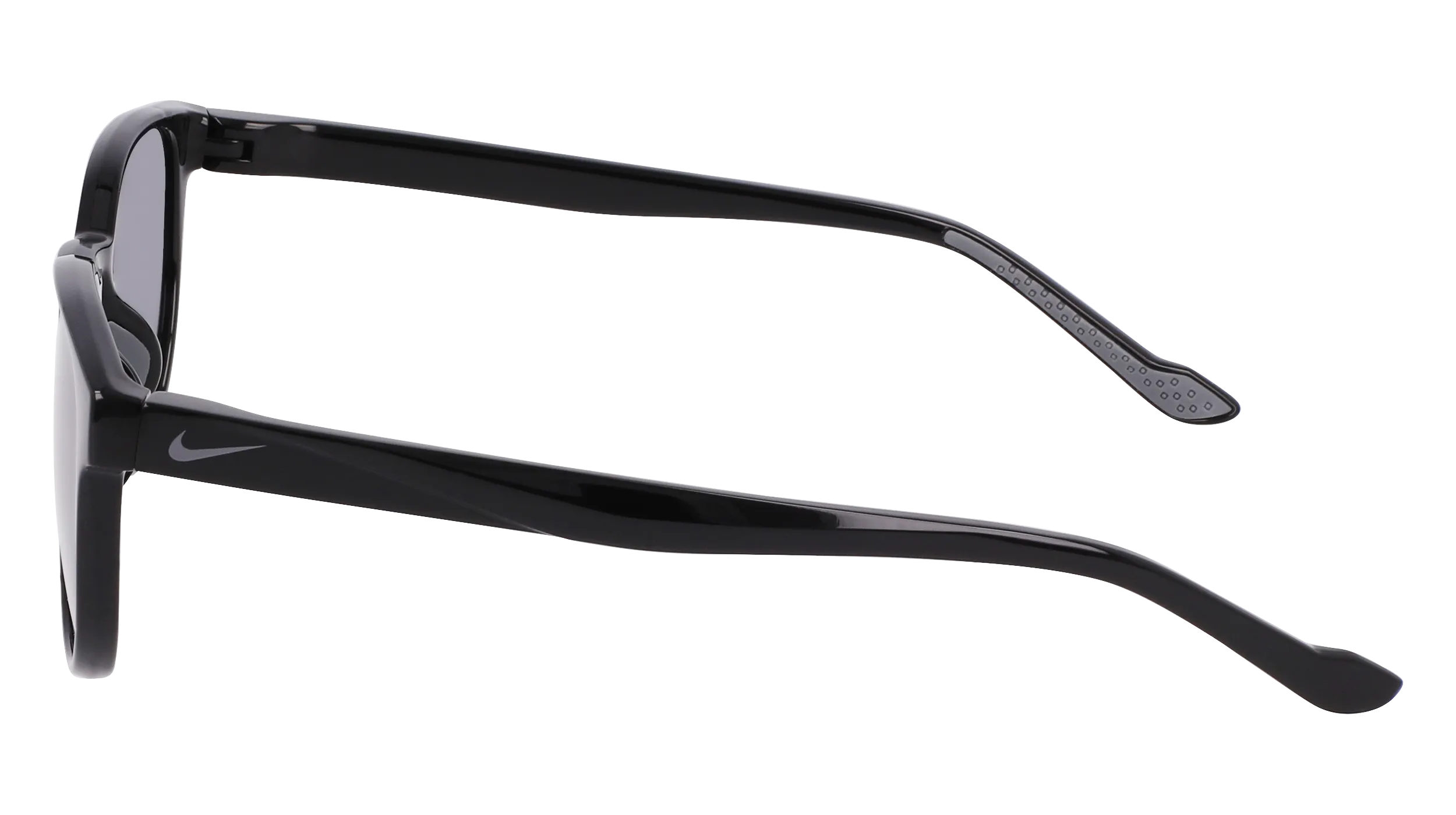 Nike NIKE TEMPER FLOW IF1101X 010 Occhiali da sole Iniettato Nero Grigio Rotonda Normale - immagine 3