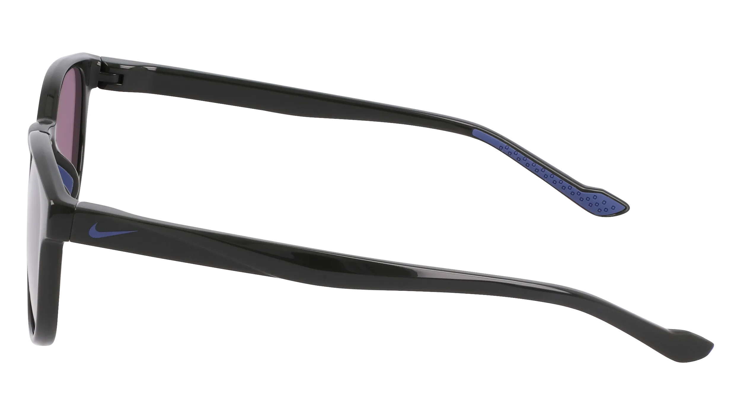 Nike NIKE TEMPER FLOW IF1101X 355 Occhiali da sole Iniettato Blu Rotonda Normale - immagine 3