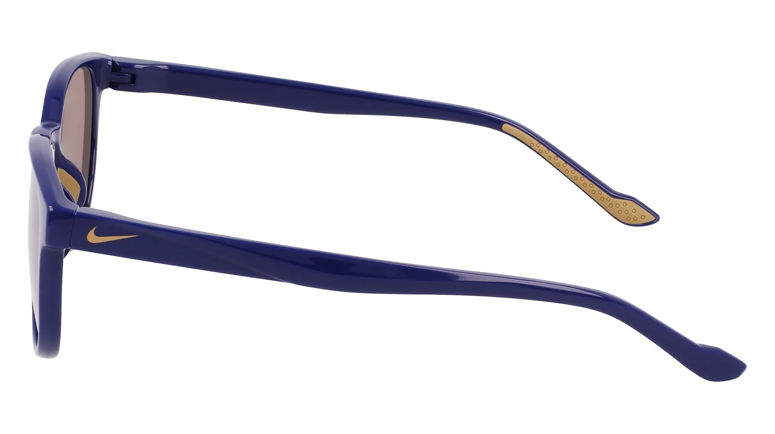 Nike NIKE TEMPER FLOW IF1101X 492 Occhiali da sole Iniettato Marrone Rotonda Normale - immagine 3