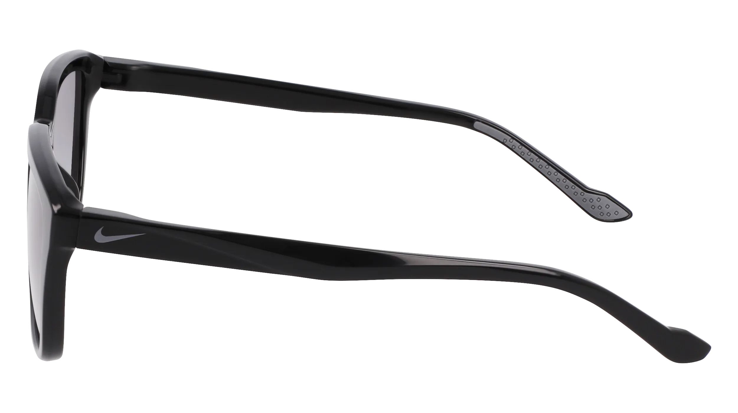 Nike NIKE TEMPER FLAIR IF1055X 010 Occhiali da sole Iniettato Nero Grigio Squadrata Normale Sfumato - immagine 3