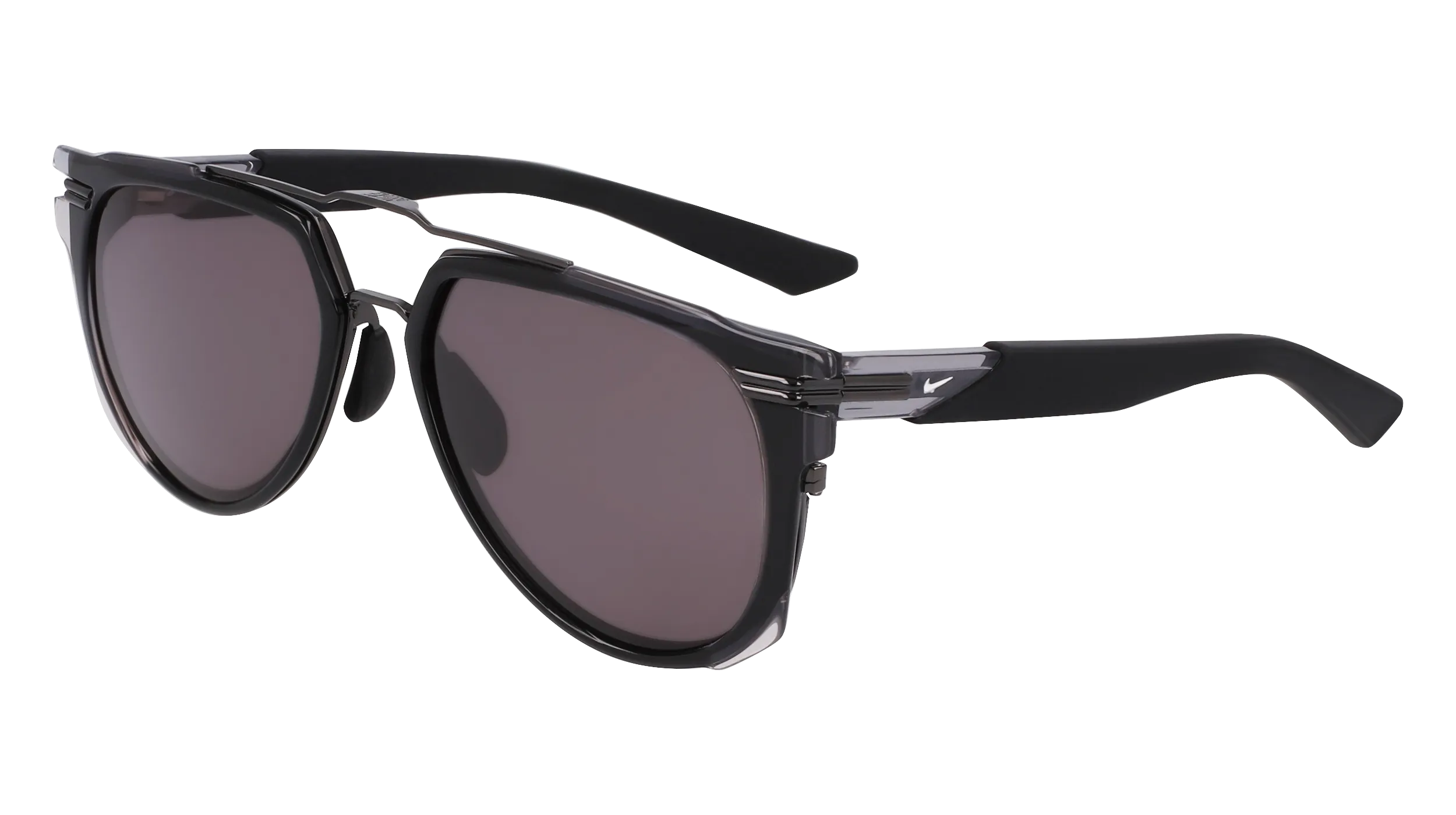 Nike NIKE ELECTRIC DAZE IF1009X 010 Occhiali da sole Acetato Nero Grigio Pilot Normale - immagine 1