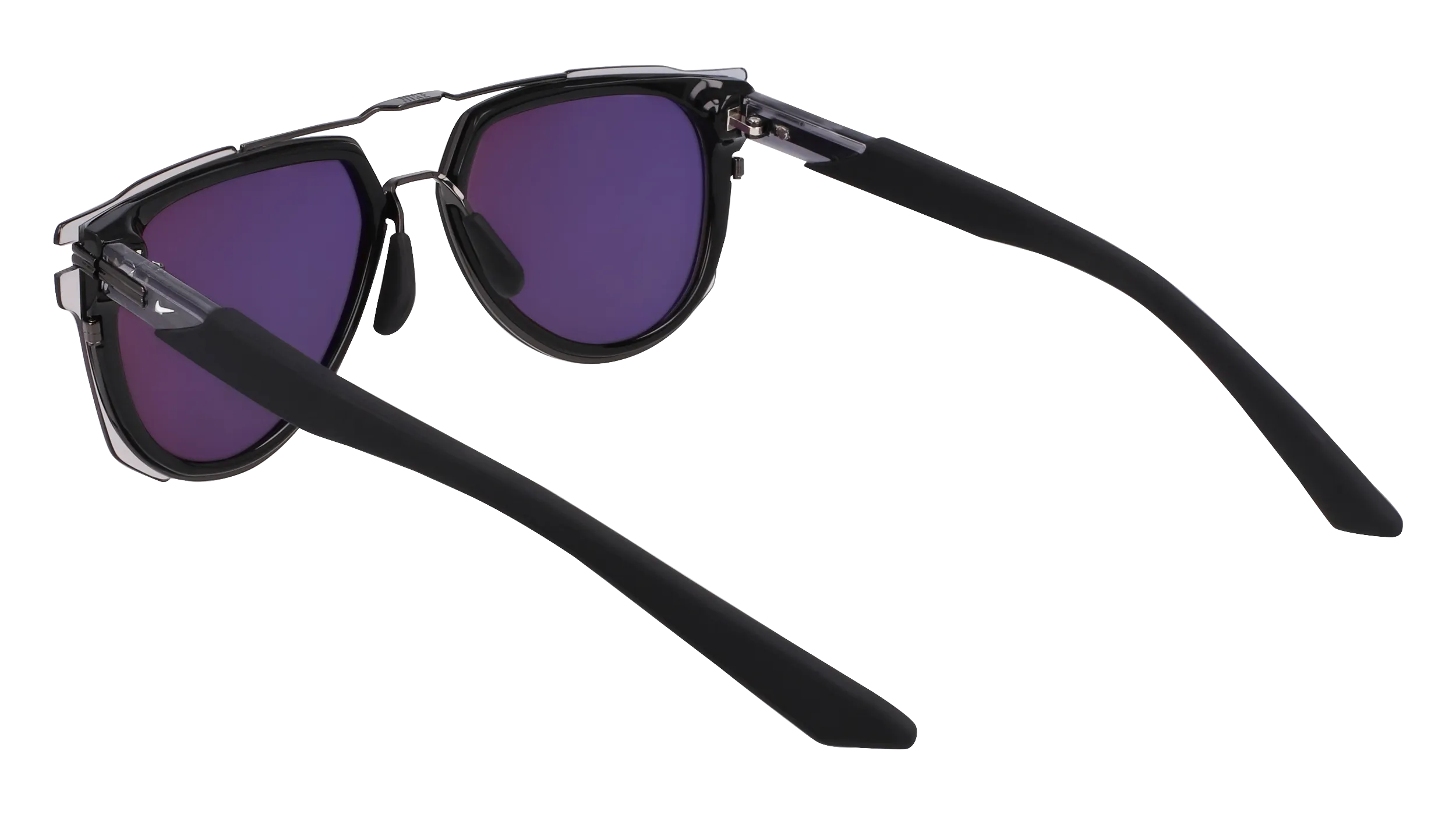 Nike NIKE ELECTRIC DAZE IF1009X 010 Occhiali da sole Acetato Nero Grigio Pilot Normale - immagine 4