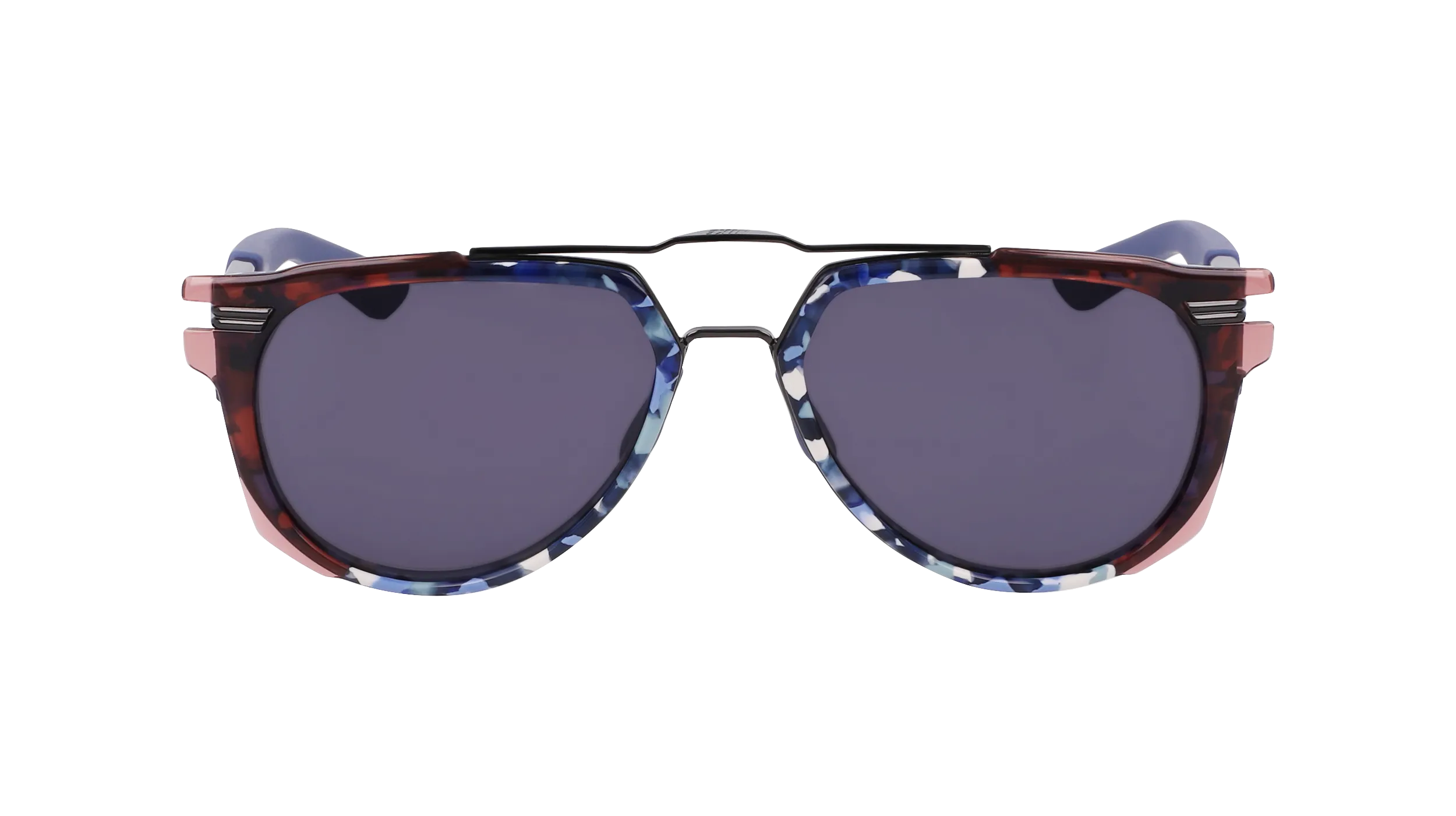 Nike NIKE ELECTRIC DAZE IF1009X 400 Occhiali da sole Acetato Havana Blu Pilot Normale - immagine 2