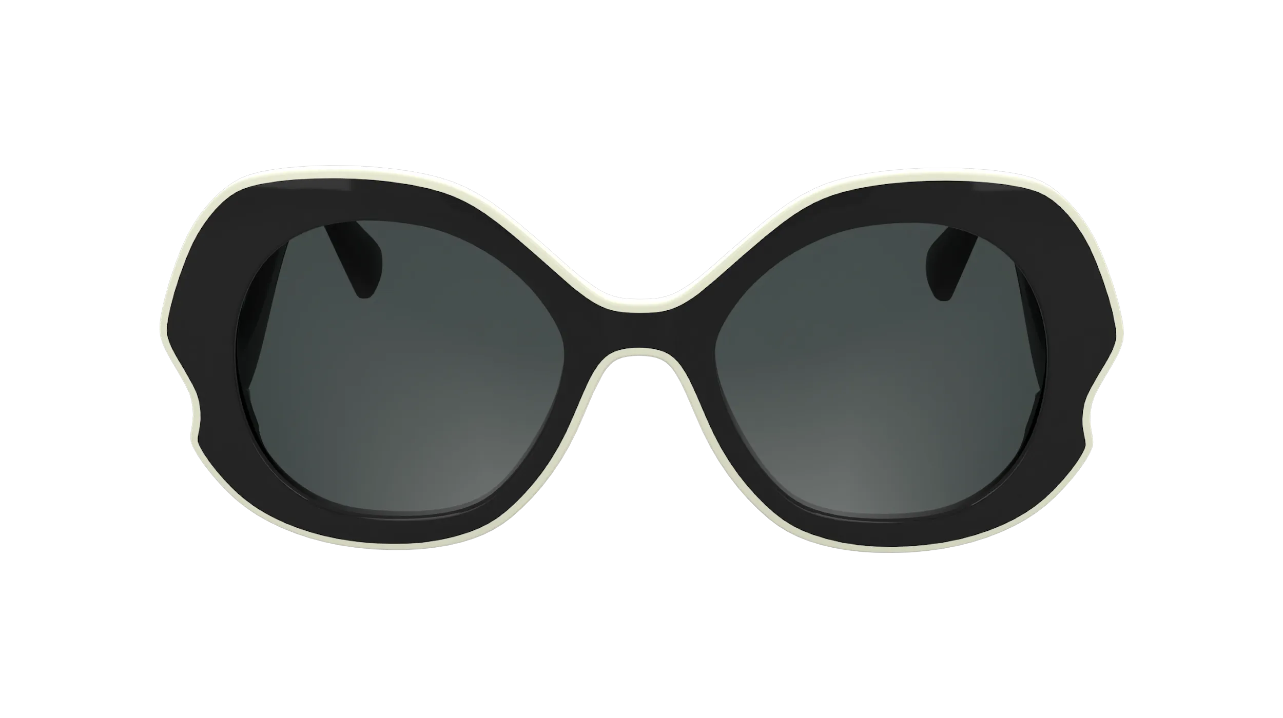 LONGCHAMP LO780S 038 Occhiali da sole Bio-iniettato Grigio Rotonda Normale - immagine 2