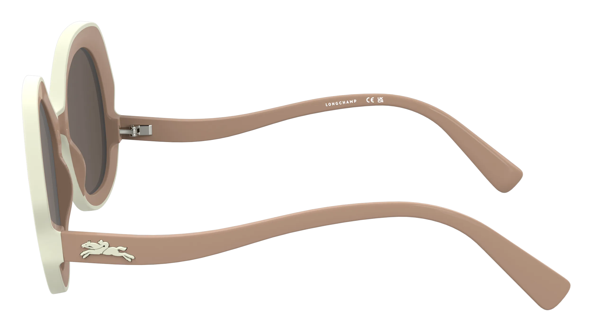 LONGCHAMP LO780S 272 Occhiali da sole Bio-iniettato Nude Rotonda Normale - immagine 3