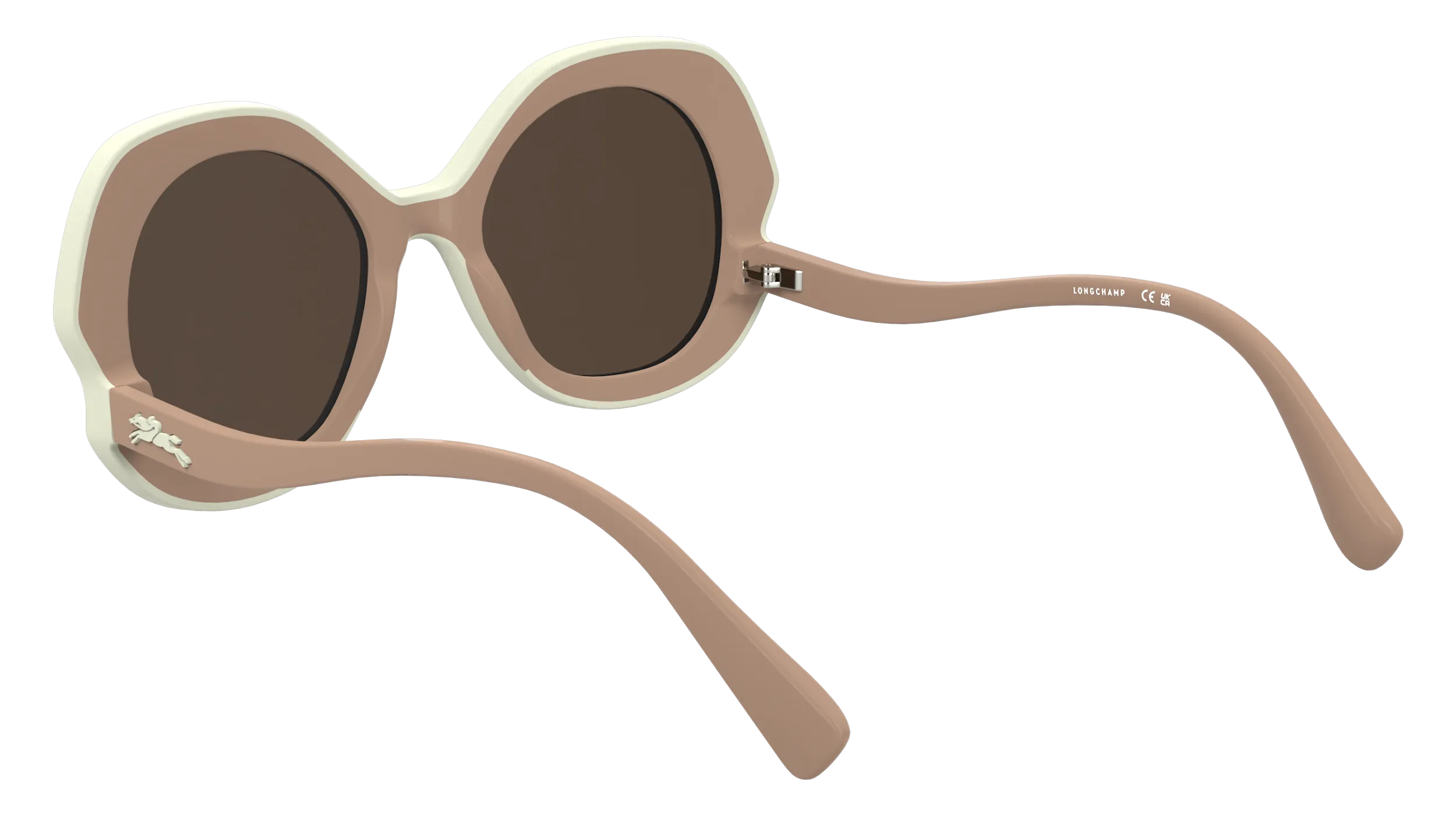 LONGCHAMP LO780S 272 Occhiali da sole Bio-iniettato Nude Rotonda Normale - immagine 4