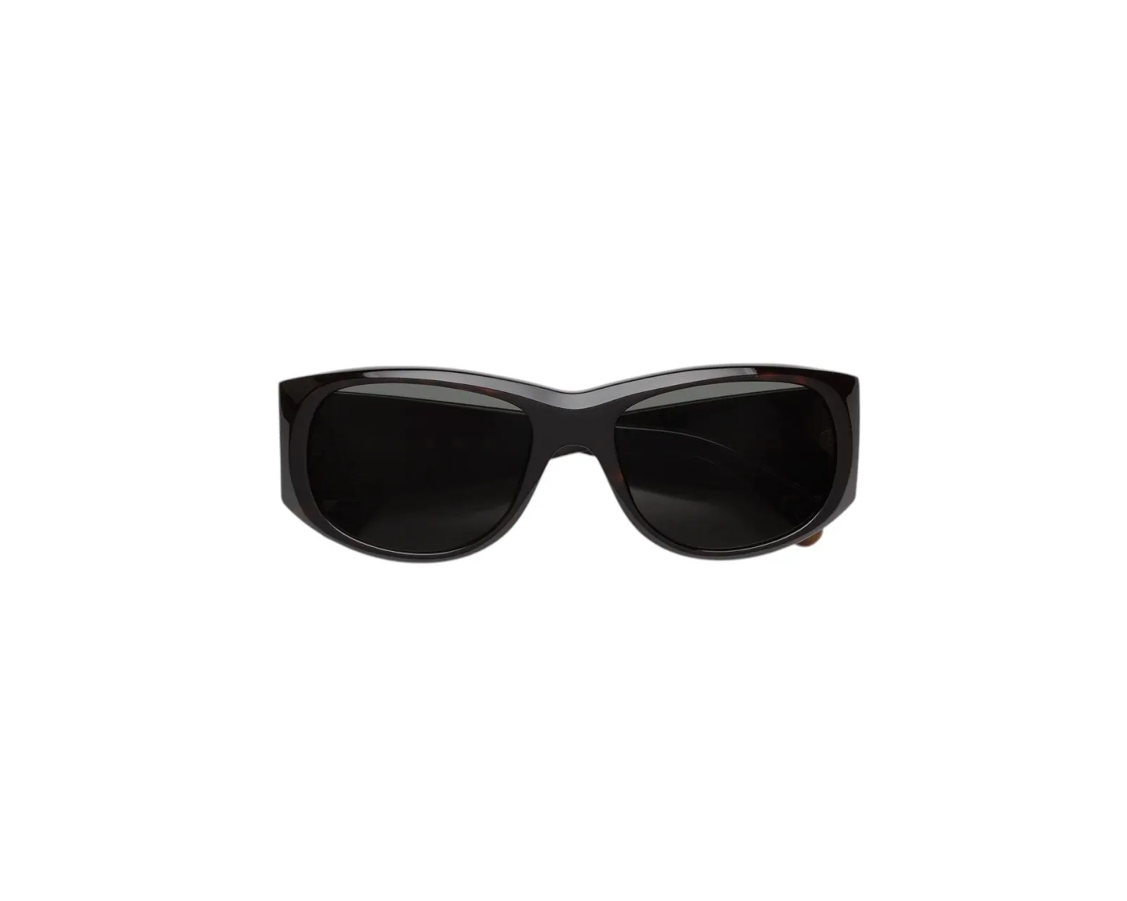 Marni VWI Orinoco River 3627 Occhiali da sole Acetato Nero Grigio Squadrata Normale - immagine 2