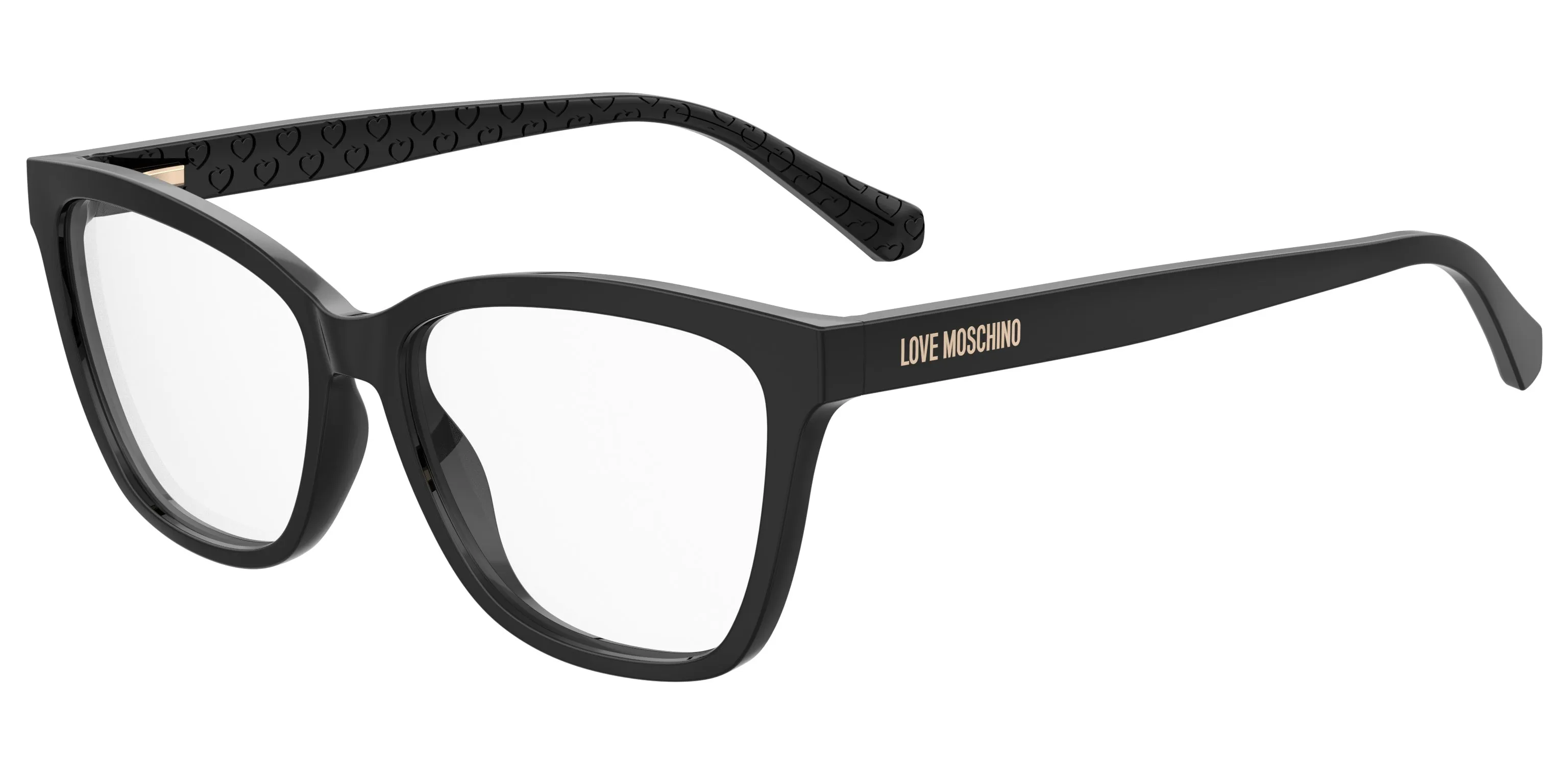 Moschino MOL645 807 Montature da vista Acetato Nero Squadrata Normale - immagine 1