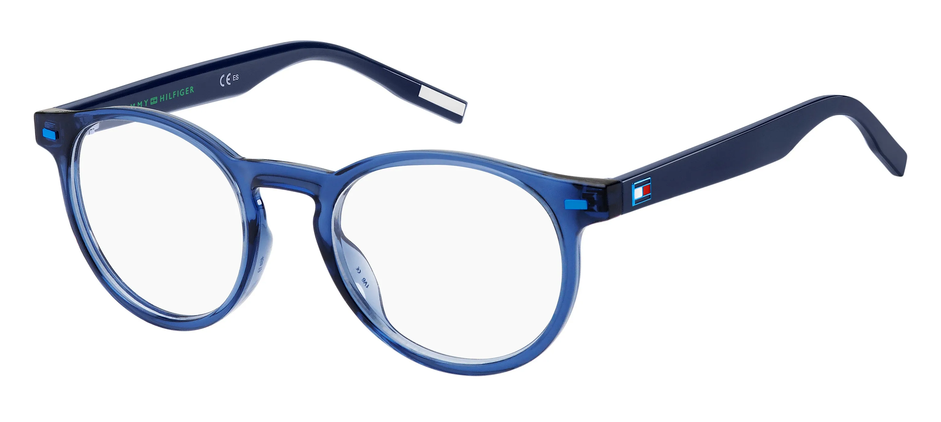 Tommy Hilfiger Junior Tommy Hilfiger TH 1926 PJP Montature da vista bambino Bio Poliammide Blu Rotonda - immagine 1