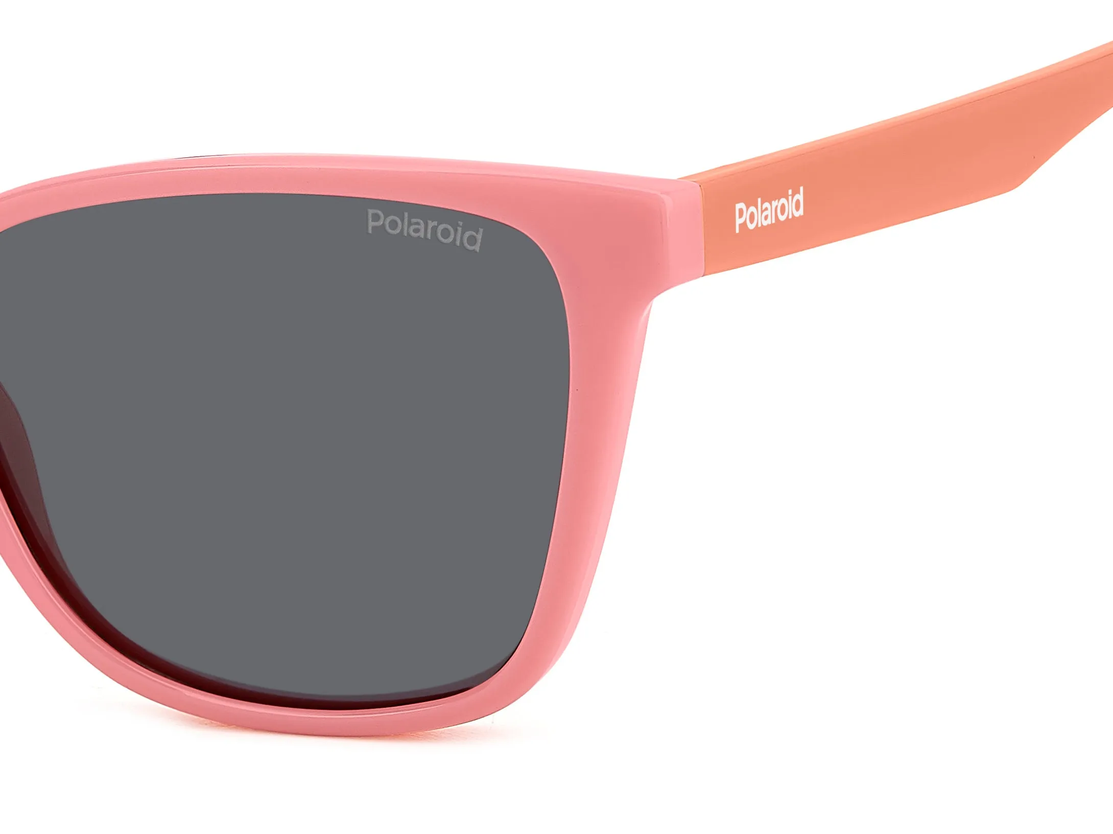 Polaroid Junior Polaroid PLD 8062/S 35J/M9 Occhiali da sole bambino Policarbonato Rosa Grigio Squadrata Polarizzata - immagine 4
