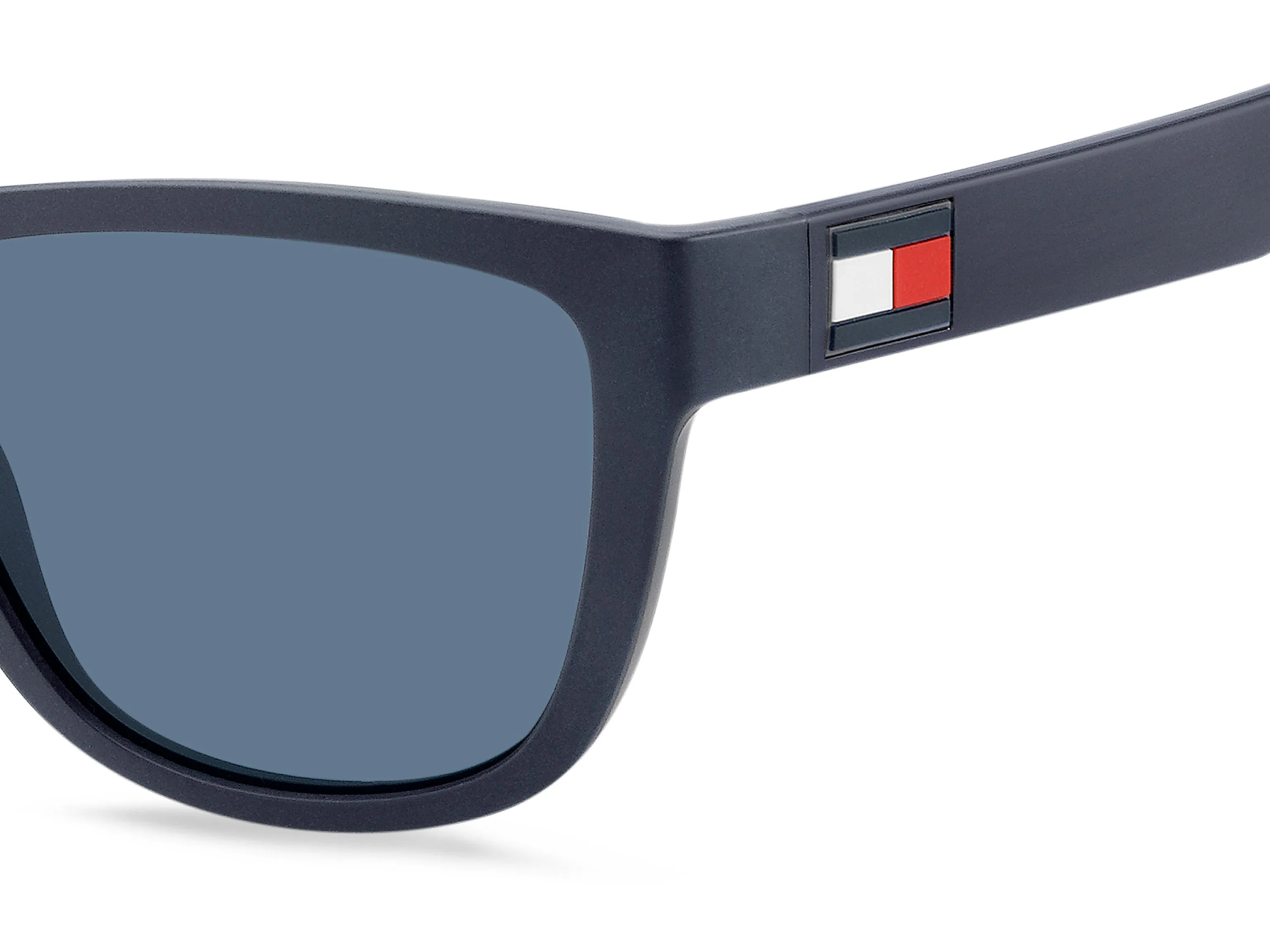 Tommy Hilfiger TH 1557/S 8RU/KU Occhiali da sole Plastica Blu Blu Squadrata - immagine 3