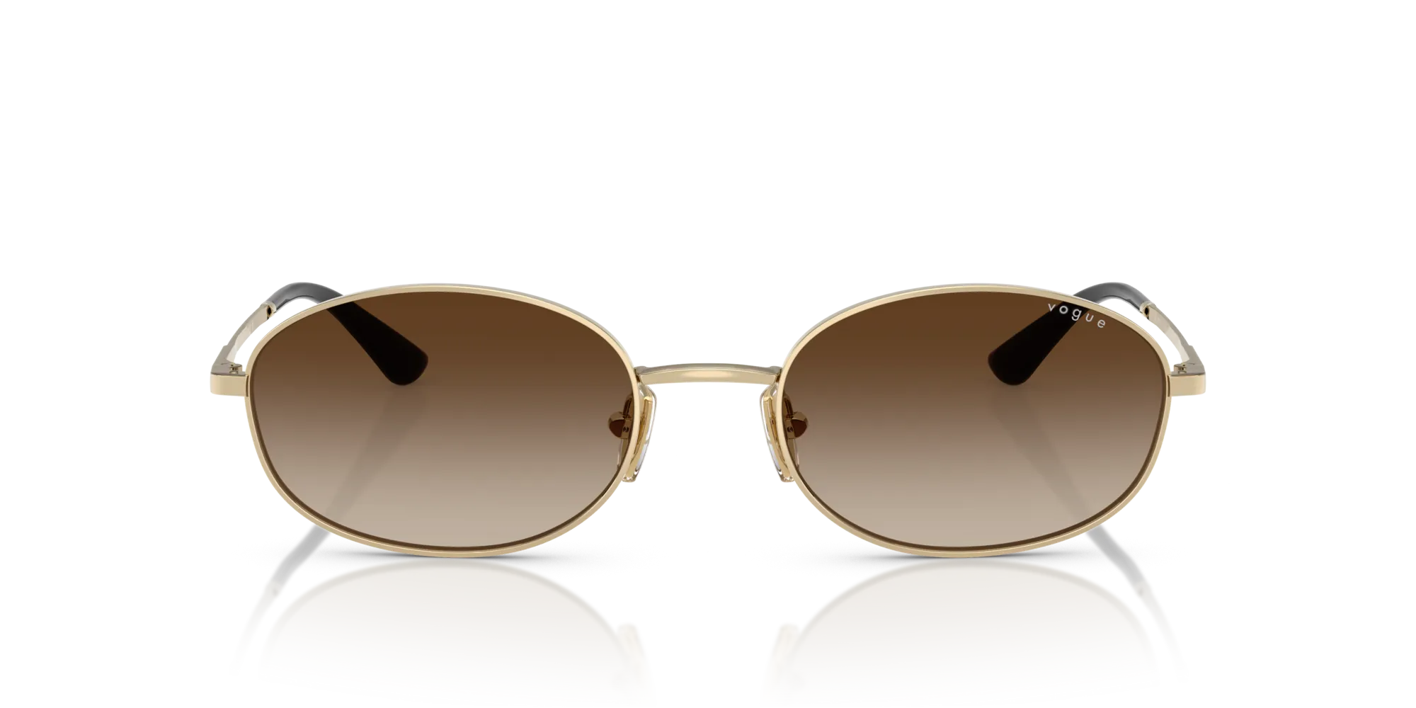 VOGUE EYEWEAR VO4323S 848/13 Occhiali da sole Metallo Oro Rotonda Normale - immagine 3