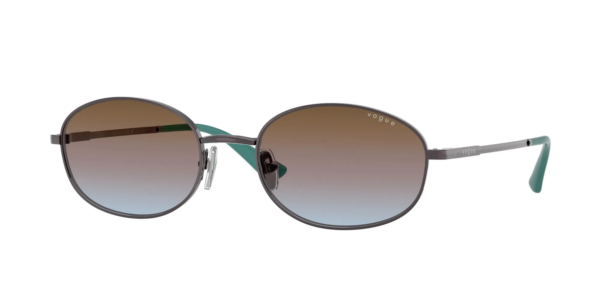 VOGUE EYEWEAR VO4323S 514948 Occhiali da sole Metallo Viola Rotonda Normale - immagine 1