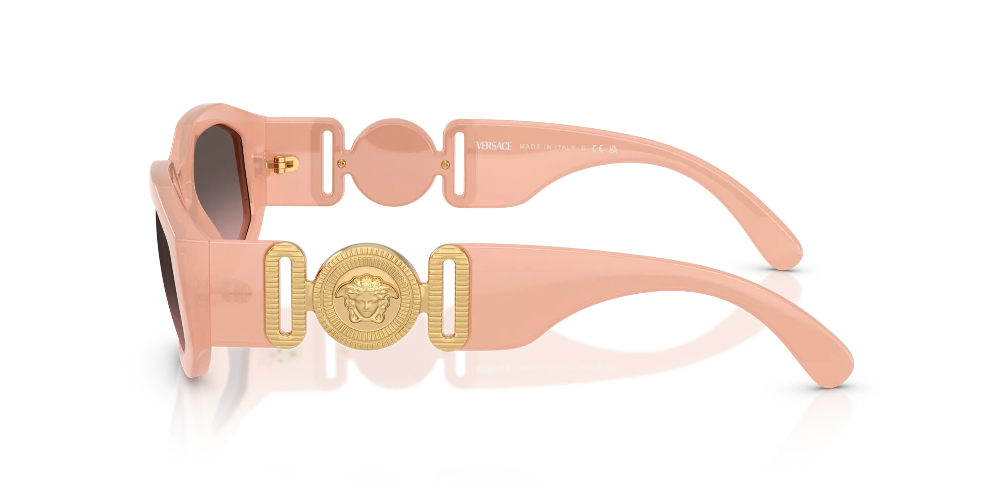 Versace VE4361 539258 Occhiali da sole Nylon Rosa Geometrica Normale - immagine 4