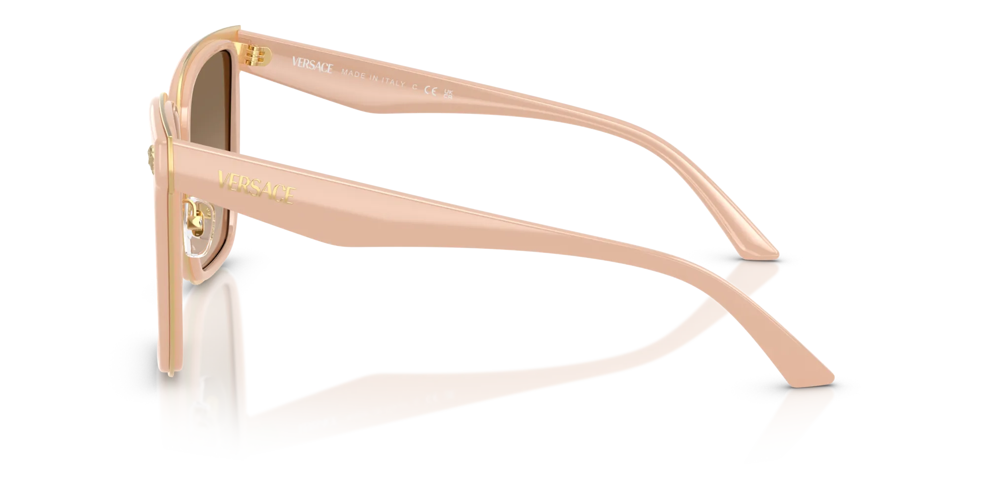 Versace VE2278D 54946I Occhiali da sole Metallo Rosa Farfalla Normale - immagine 4