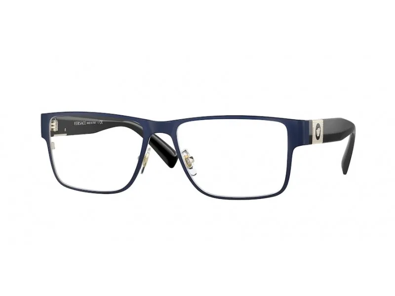 Versace VE1274 1468 Montature da vista Metallo Blu Squadrata - immagine 1