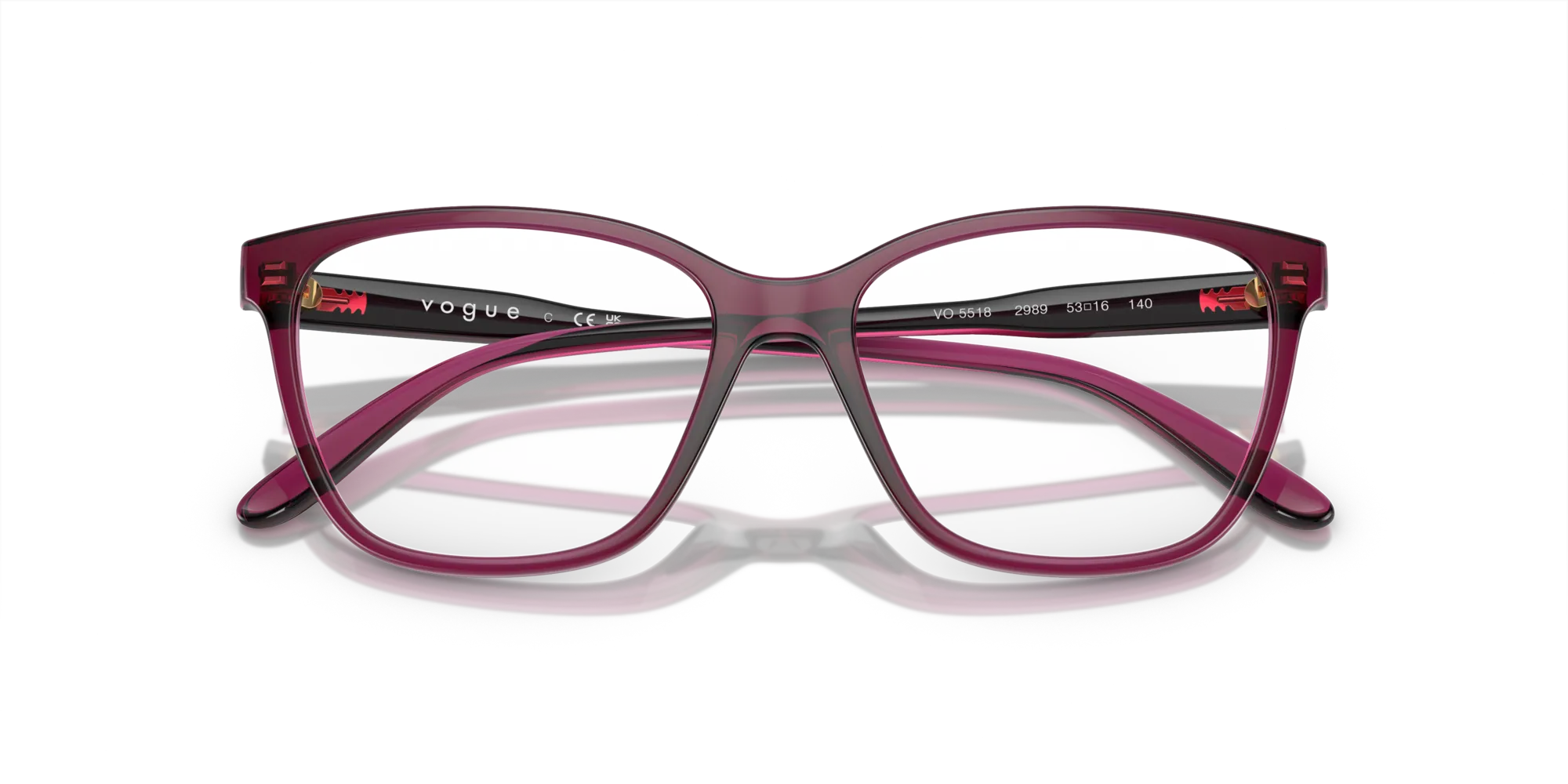 VOGUE EYEWEAR VO5518 2989 Montature da vista Plastica Pillow - immagine 2