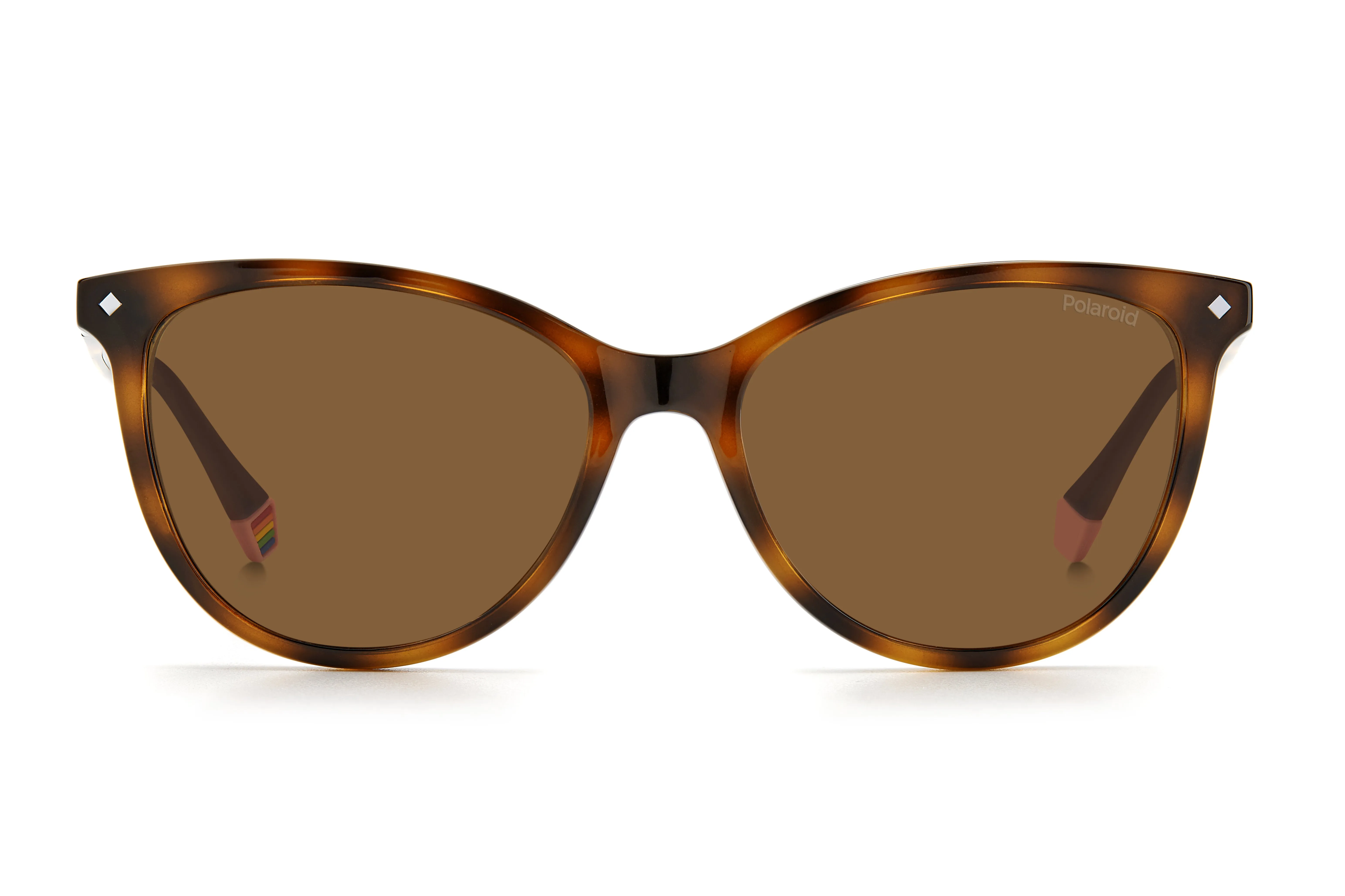 Polaroid PLD 6138/CS 086/SP Occhiali da sole Plastica Havana Marrone Cat Eye Clip-on - immagine 2