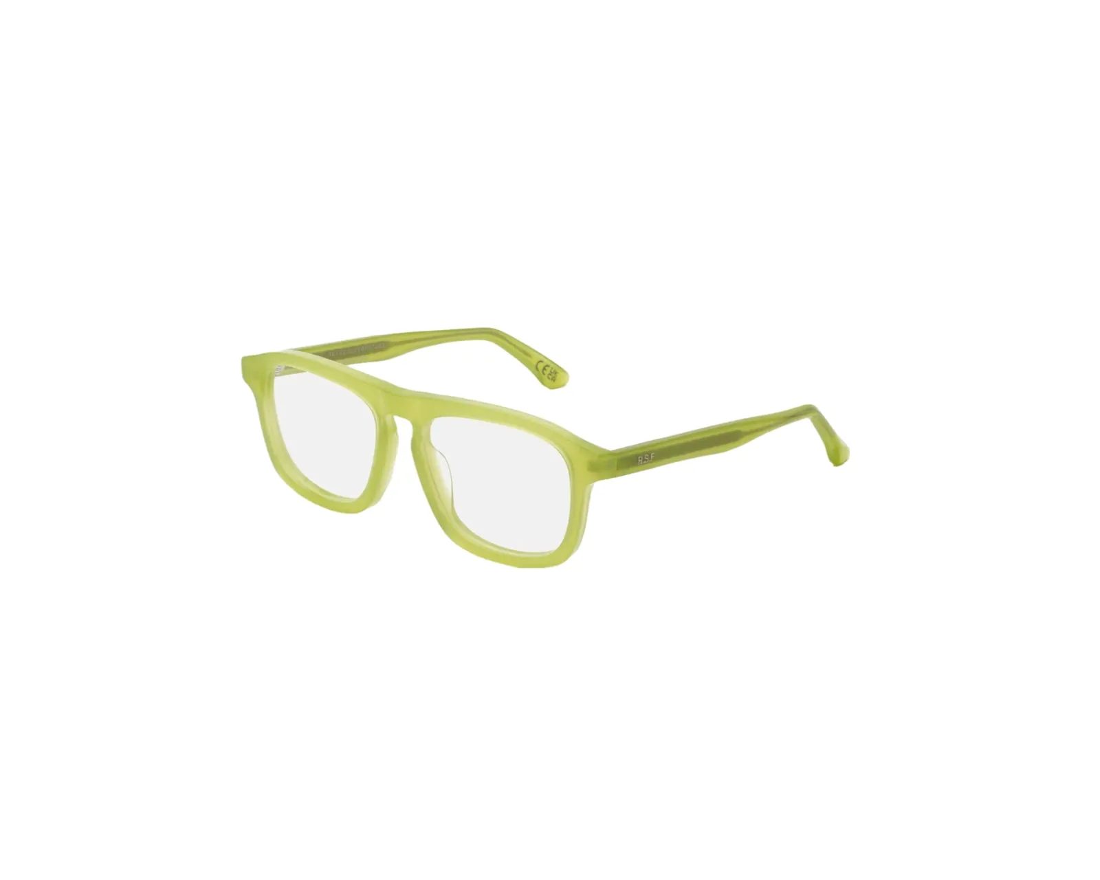 Retrosuperfuture QJ6 NUMERO 123 LIME Montature da vista Acetato Verde Squadrata - immagine 1
