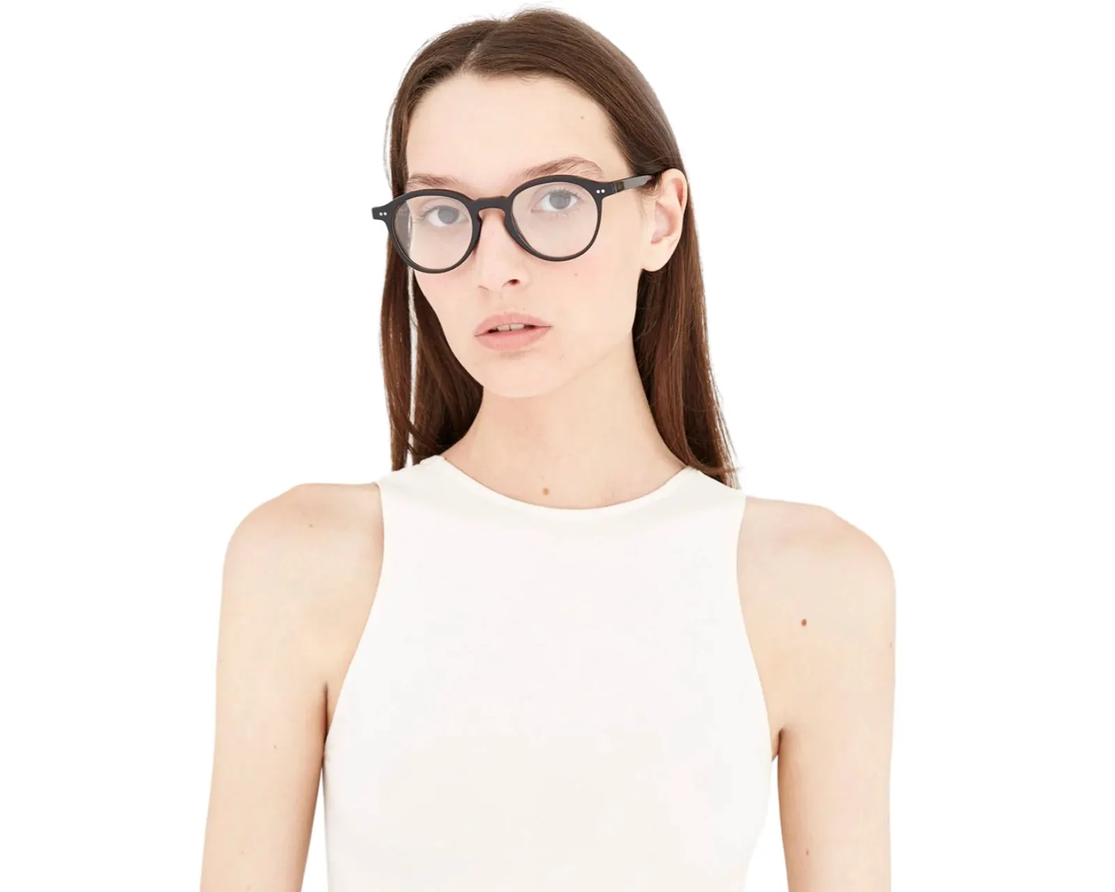 Retrosuperfuture IT4 The Warhol Optical Nero Montature da vista Acetato Nero Rotonda - immagine 4