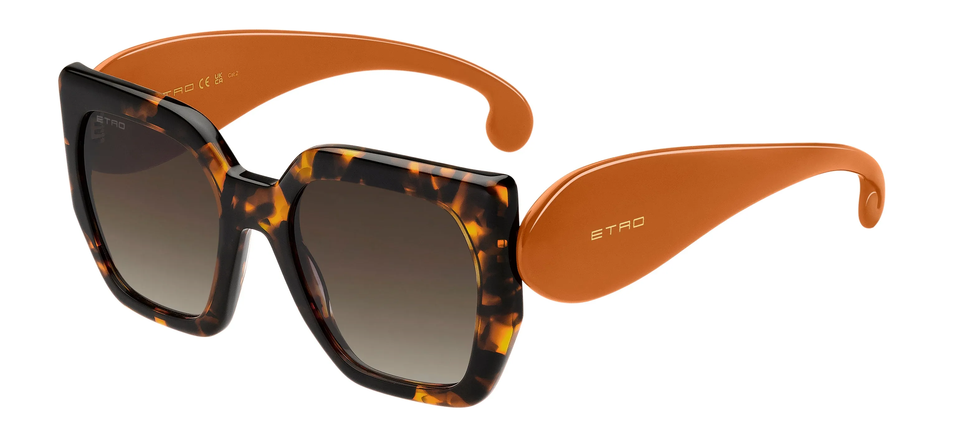 ETRO ETRO ETRO 0054/S 086/HA Occhiali da sole Marrone Sfumato - immagine 1