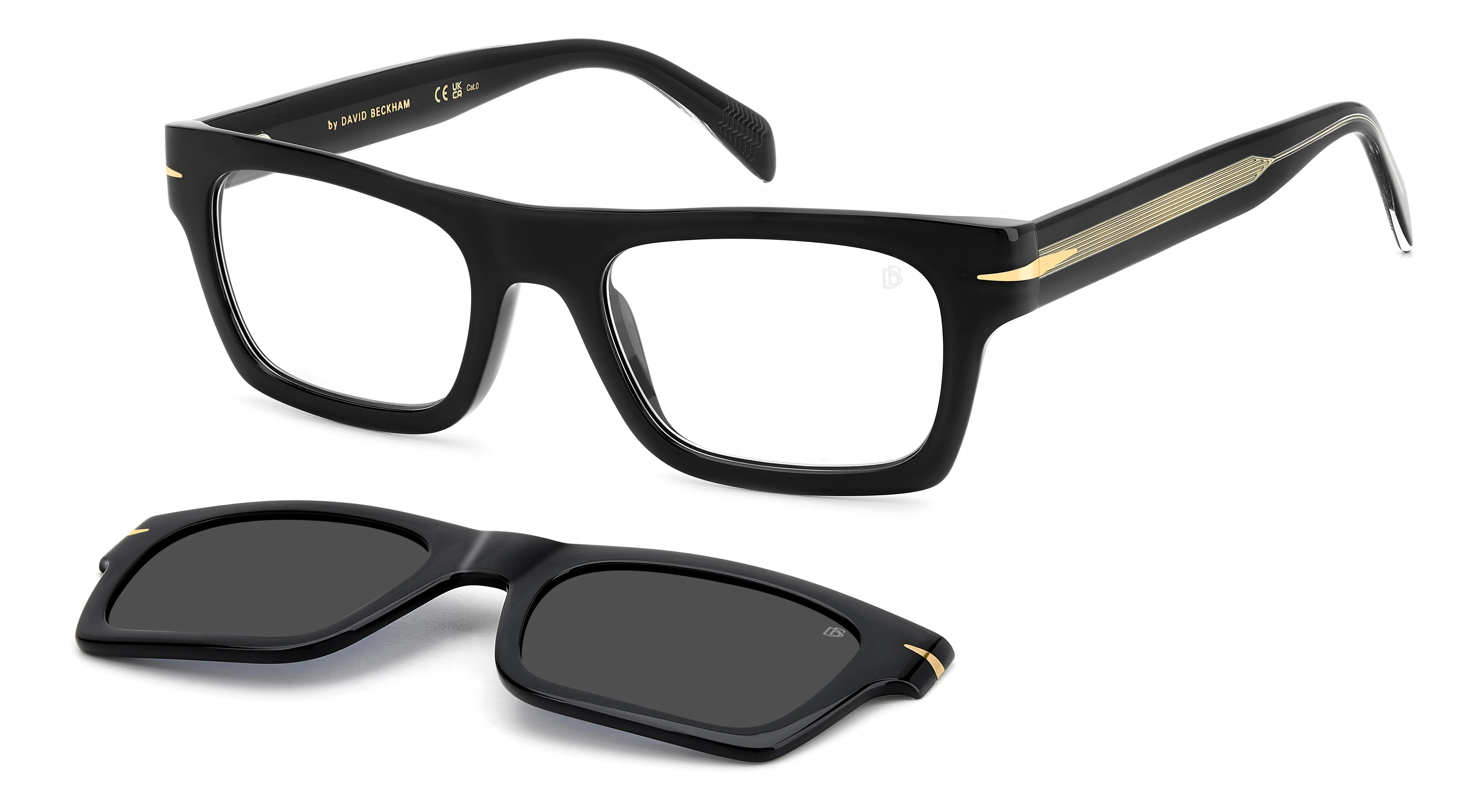 DAVID BECKHAM DAVID BECKHAM DB 7129/CS 807/M9 Occhiali da sole Grigio - immagine 2