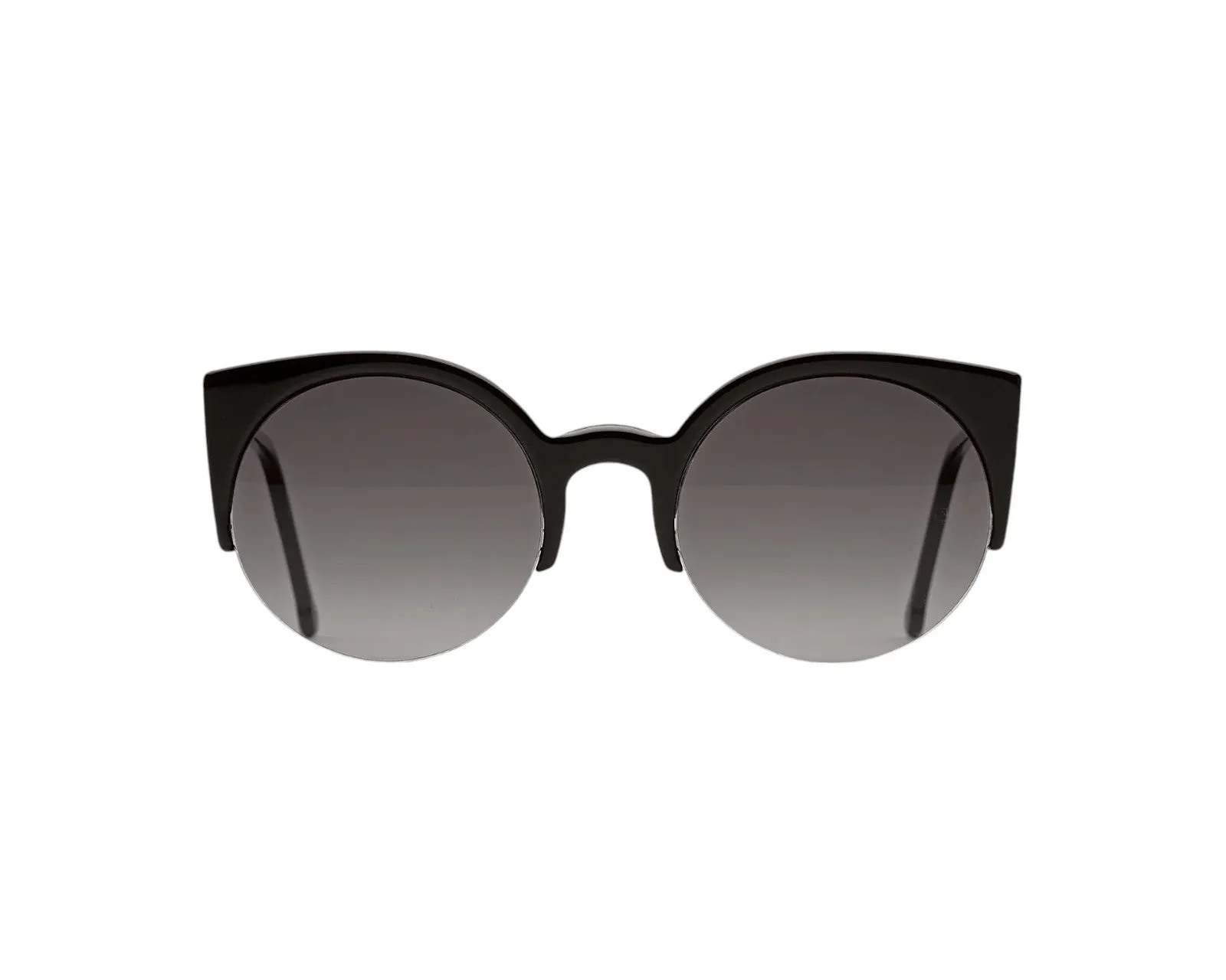 Retrosuperfuture PHV LUCIA BLACK Occhiali da sole Acetato Nero Bordeaux Squadrata Normale - immagine 2