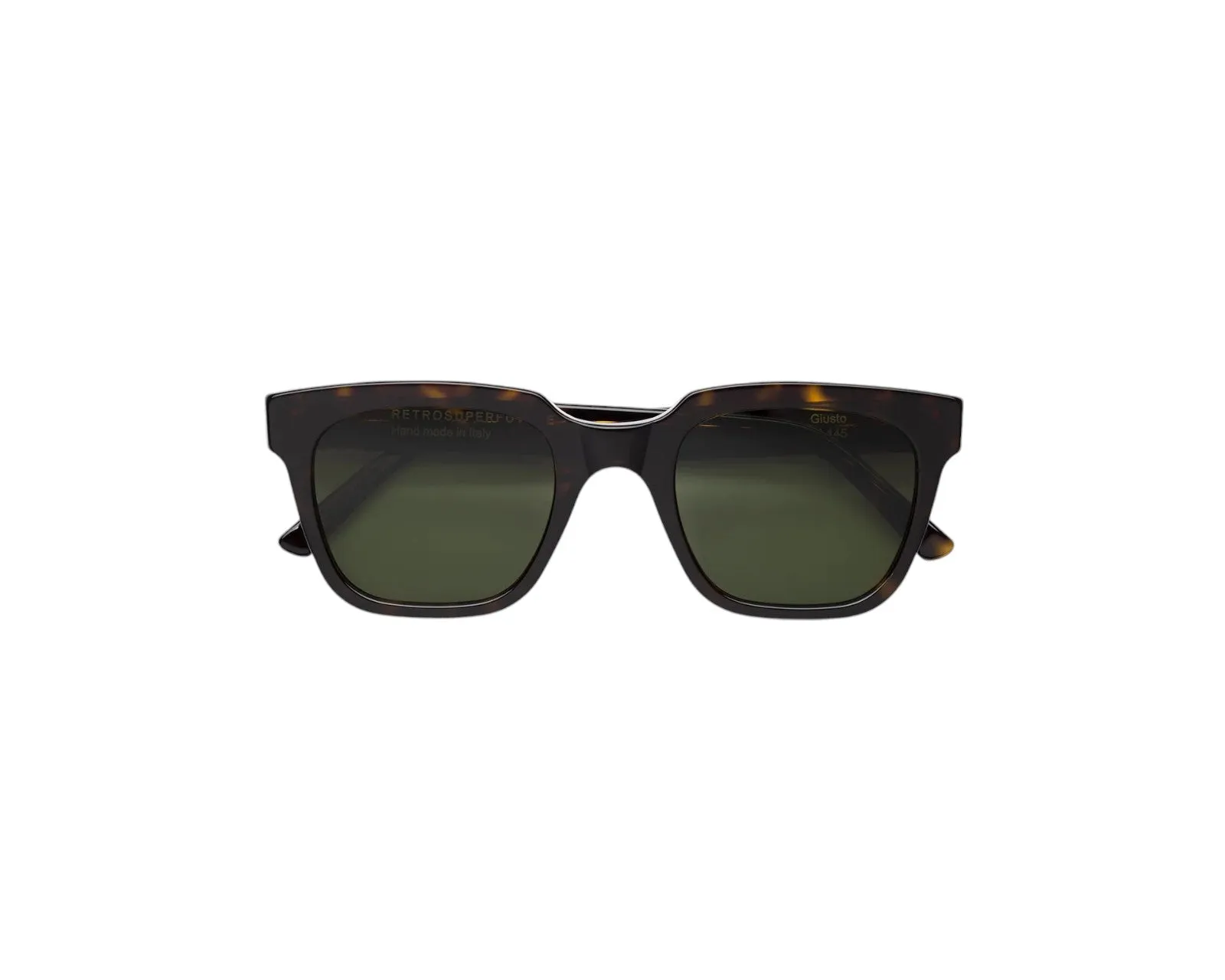 Retrosuperfuture CG1 Giusto 3627 Green Occhiali da sole Acetato Havana Verde Squadrata Normale - immagine 2