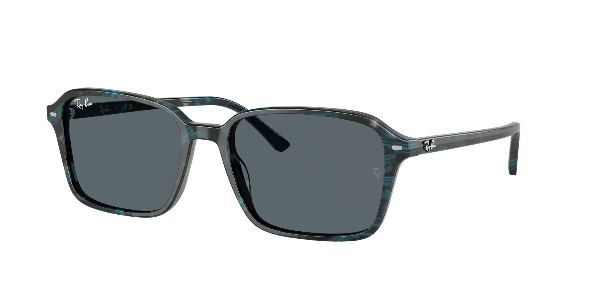 Ray - Ban RB2231 RAIMOND 1417R5 Occhiali da sole Acetato Blu Blu Squadrata Normale - immagine 1