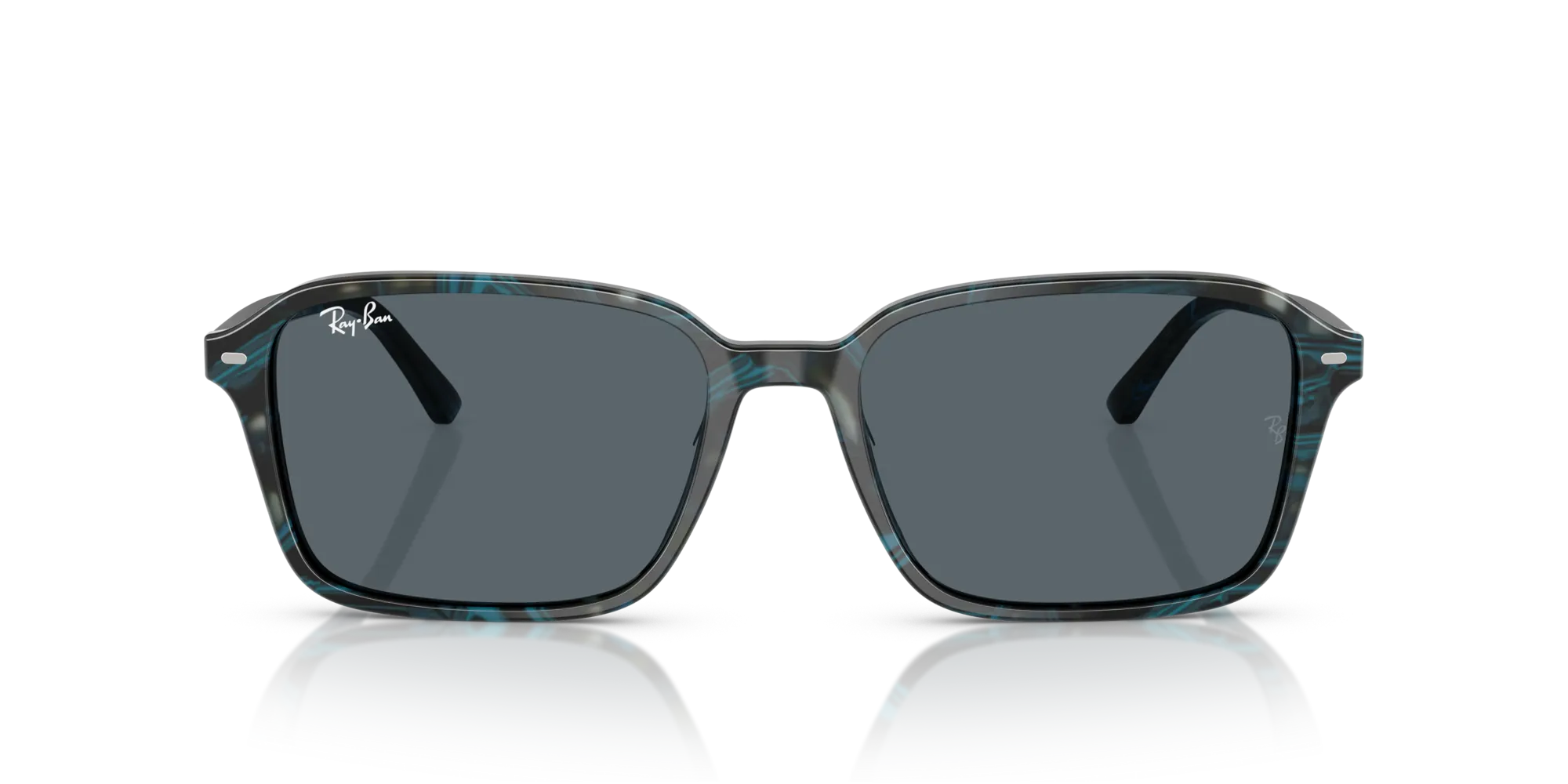 Ray - Ban RB2231 RAIMOND 1417R5 Occhiali da sole Acetato Blu Blu Squadrata Normale - immagine 3