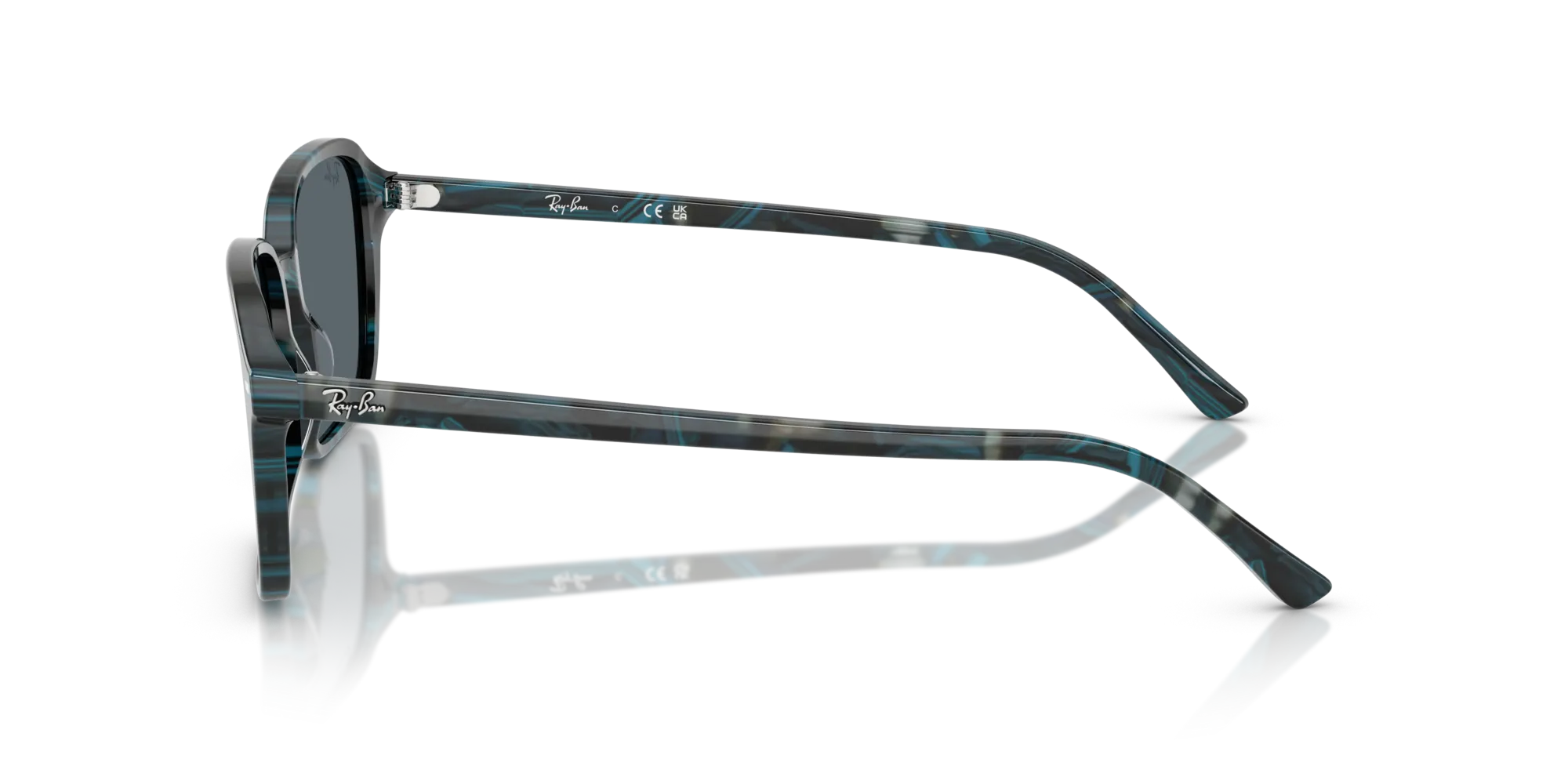 Ray - Ban RB2231 RAIMOND 1417R5 Occhiali da sole Acetato Blu Blu Squadrata Normale - immagine 4